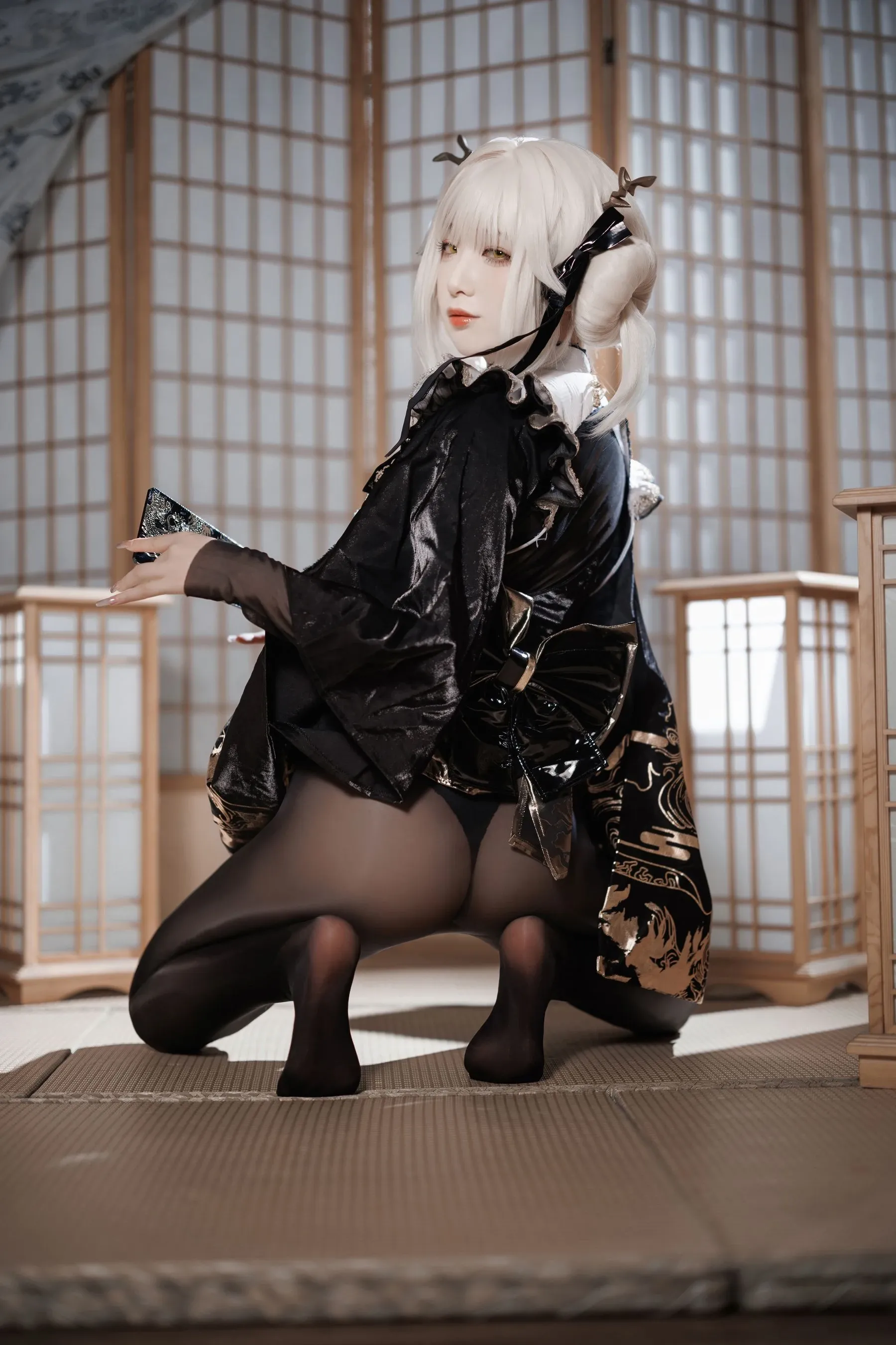 封疆疆v – NIKKE 白兔布兰儿 Cosplay-第16张