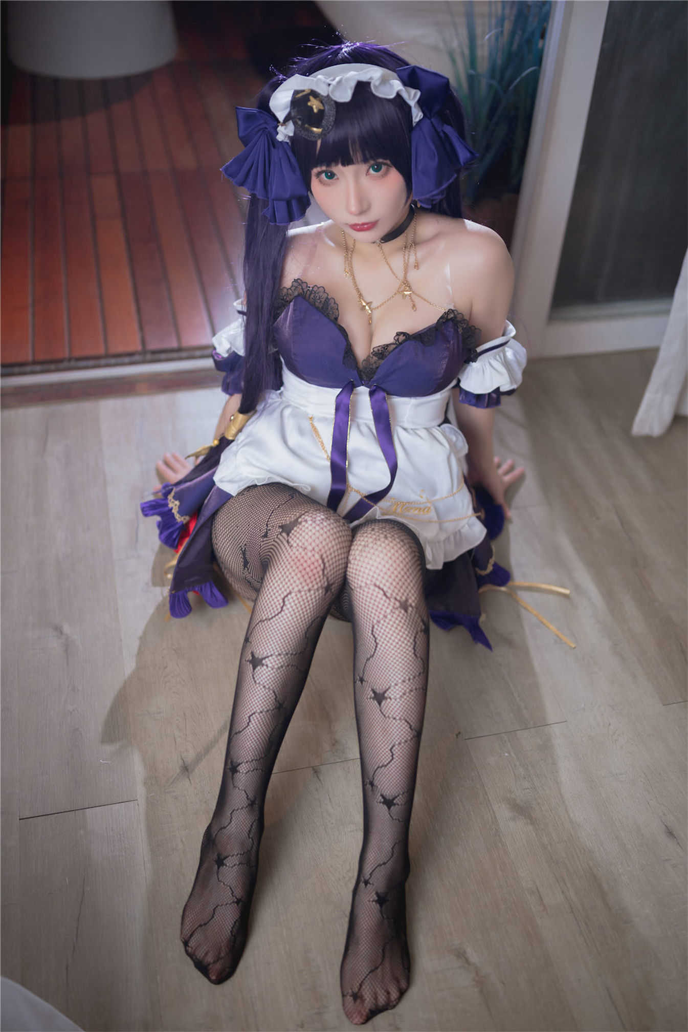 是三不是世w – 原神莫娜女仆 Cosplay-第17张