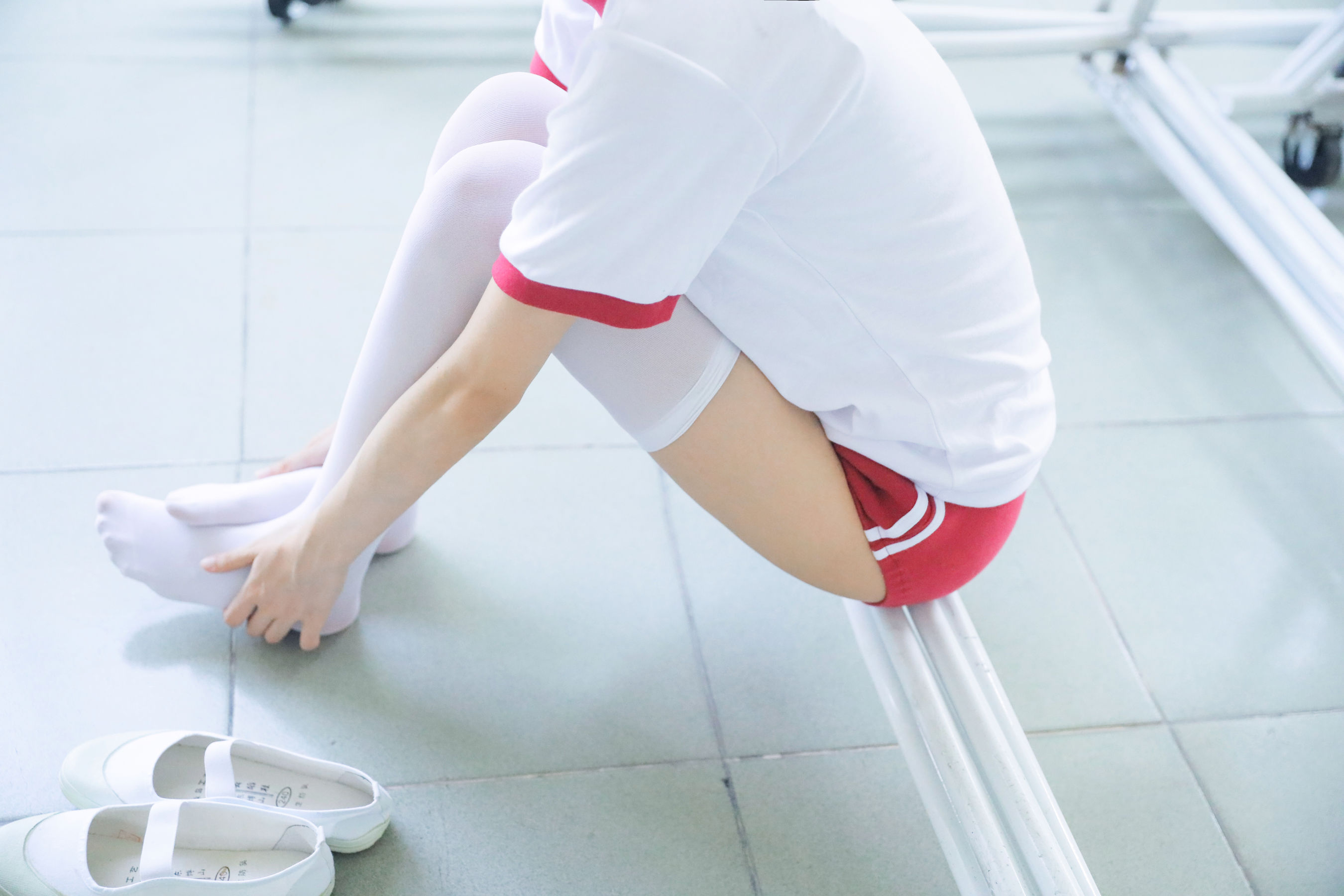 [萝莉COS] 木绵绵OwO – 上体育课啦 Cosplay-第15张