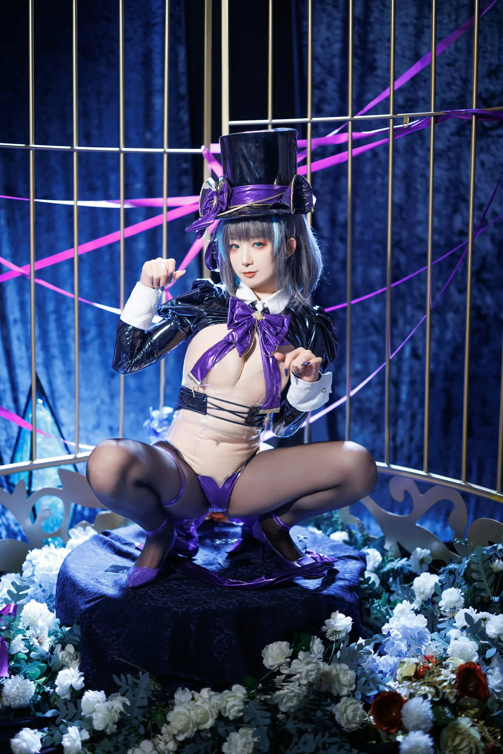 封疆疆v  柴郡魔术师 绚烂夜梦[50P] Cosplay-第26张