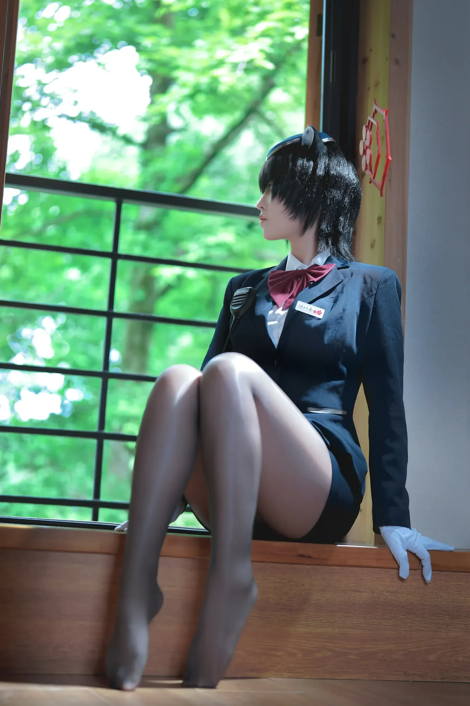 半半子 – ガイド春日ツバキ Cosplay-第19张