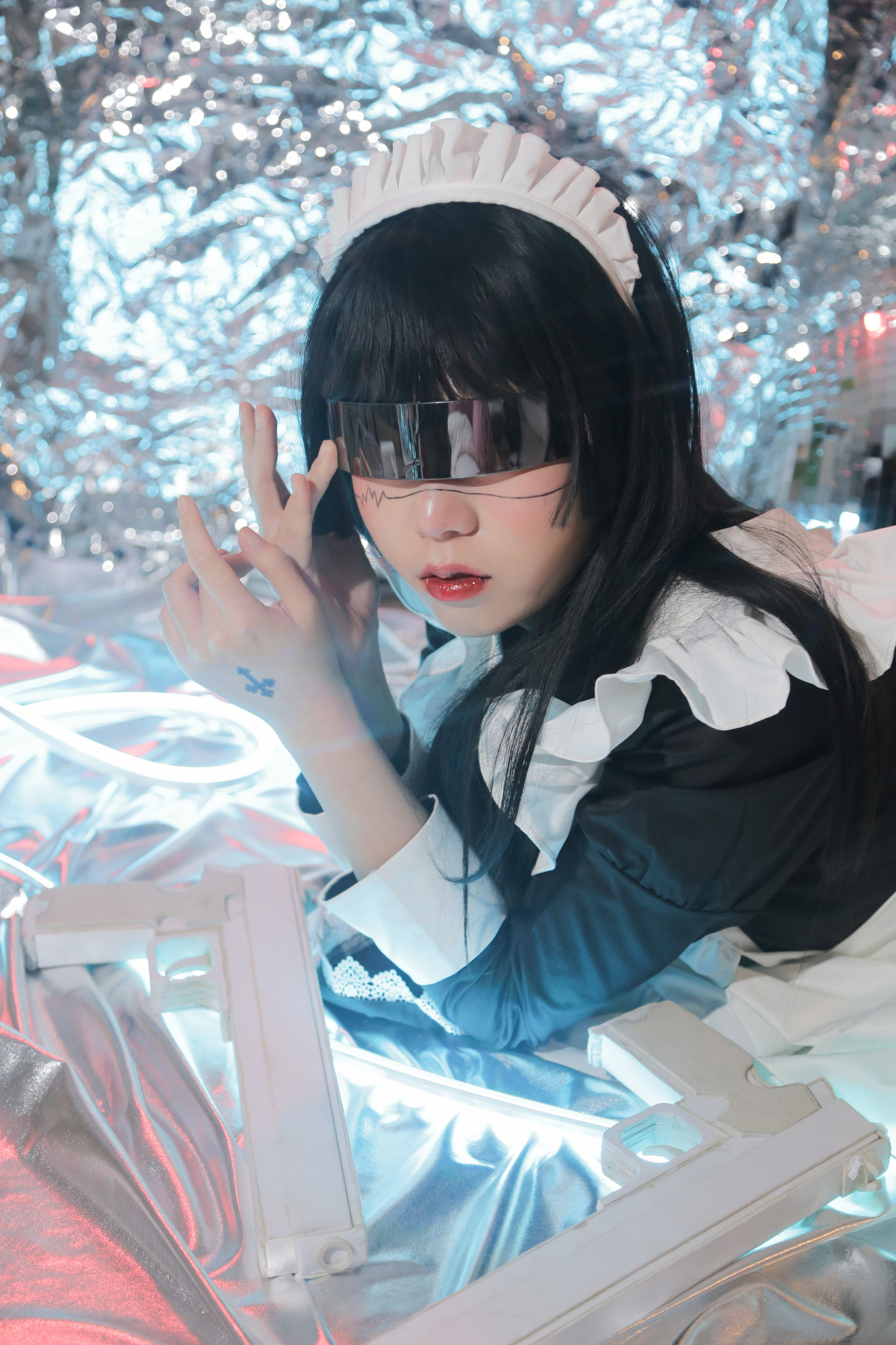 可爱妹子Fushii_海堂 – 生化女仆 Cosplay-第15张