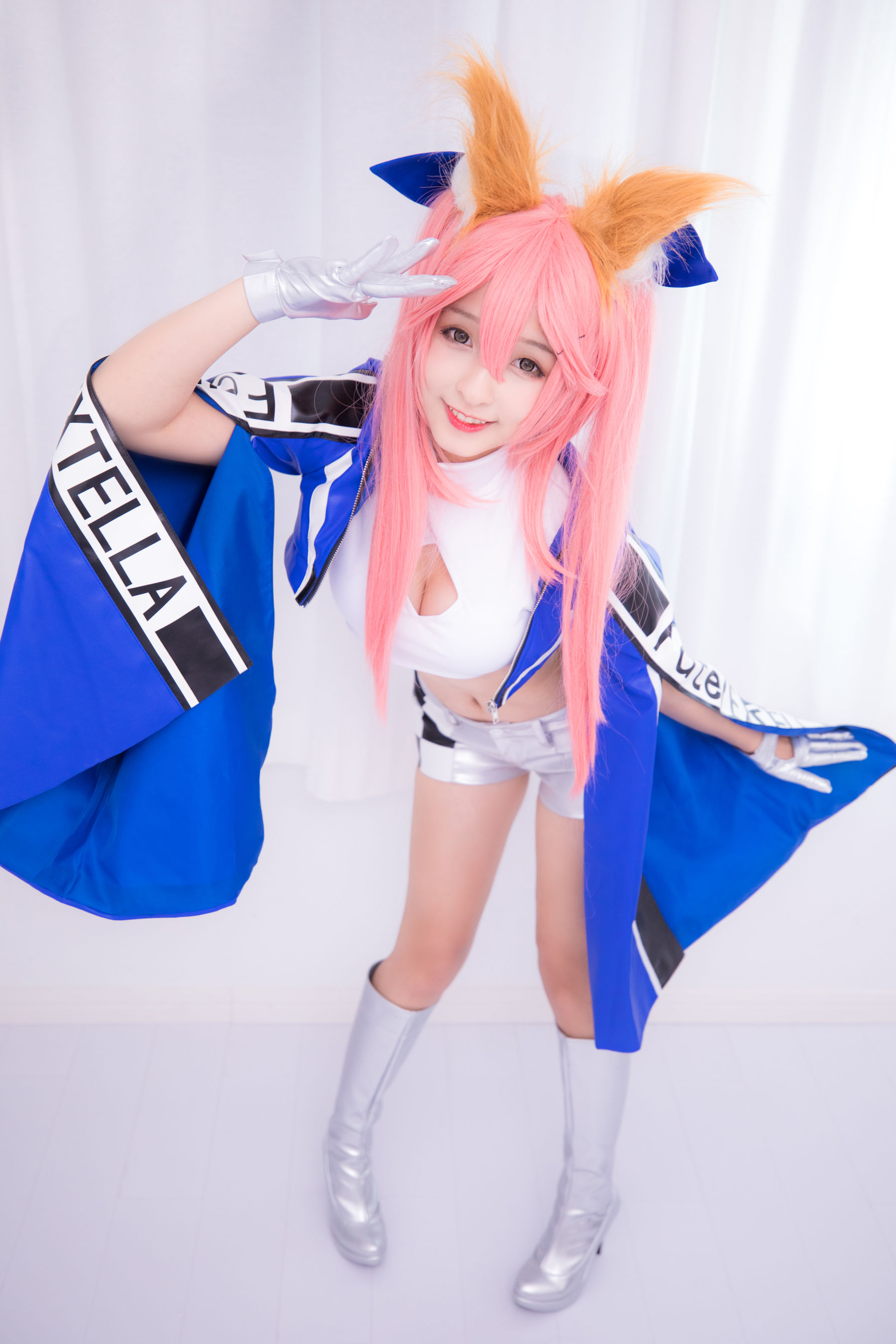[萝莉COS] 神楽板真冬 目標はあなた、エンジン全開！！ Cosplay-第12张