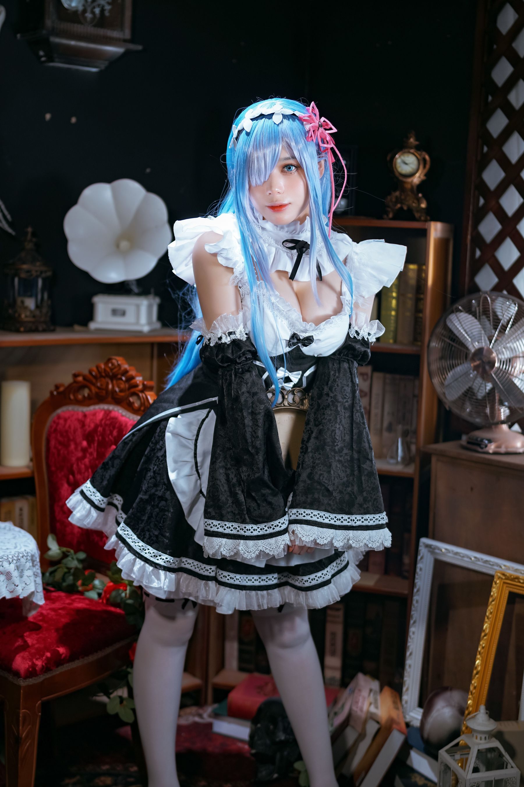 九言 – 雷姆 Cosplay-第2张
