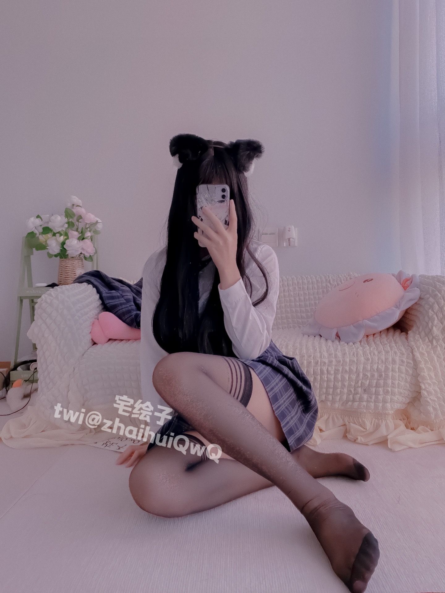 二阶堂 – JK校服 Cosplay-第84张