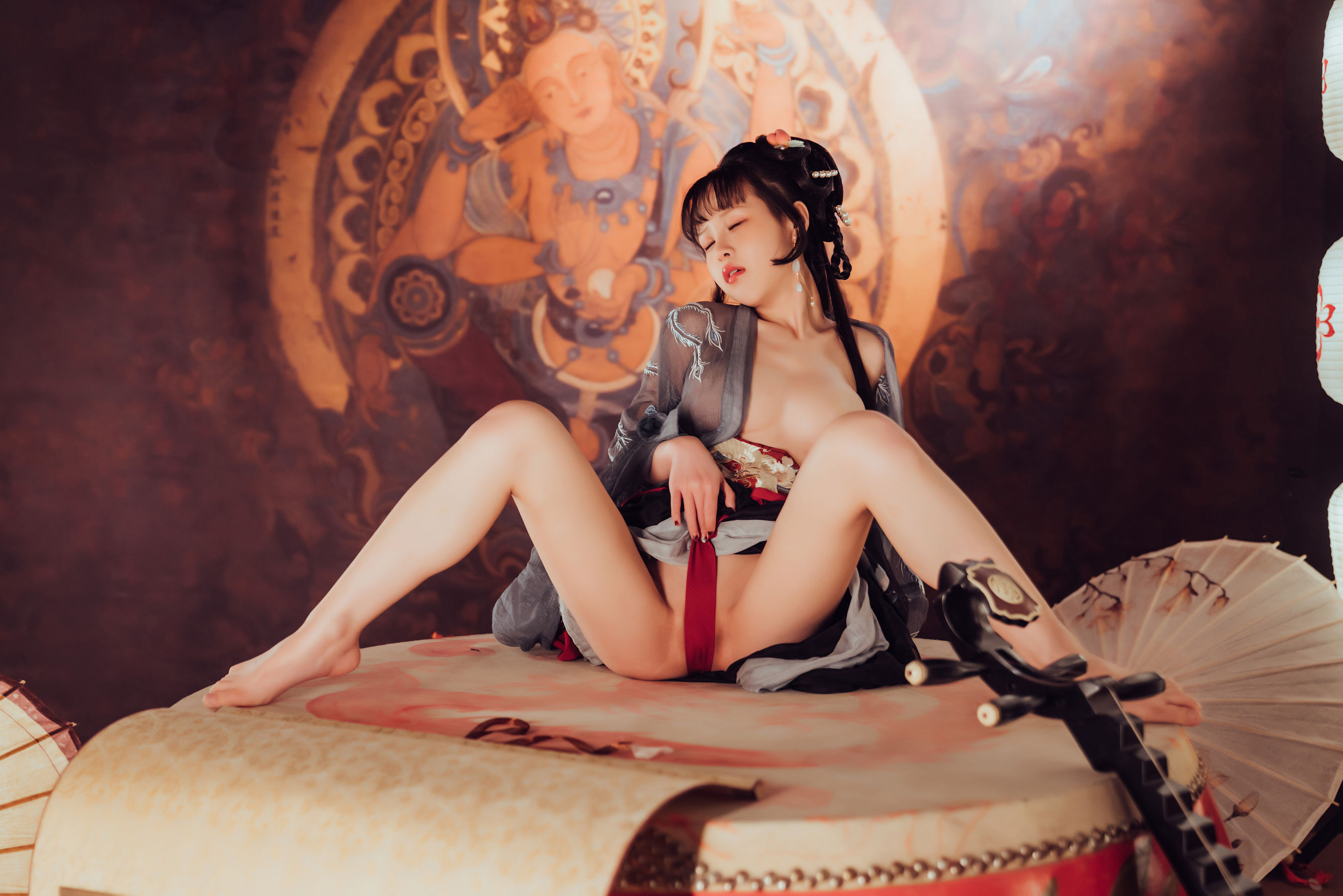美少女晕崽 – 小琵琶精 Cosplay-第85张