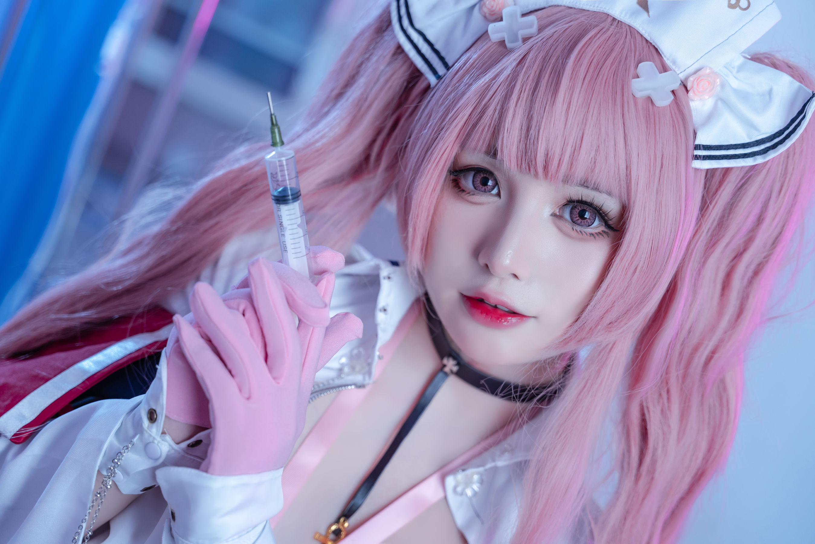 Shiroi_白井茶茶 – 碧蓝航线 英仙座护士 Cosplay-第32张