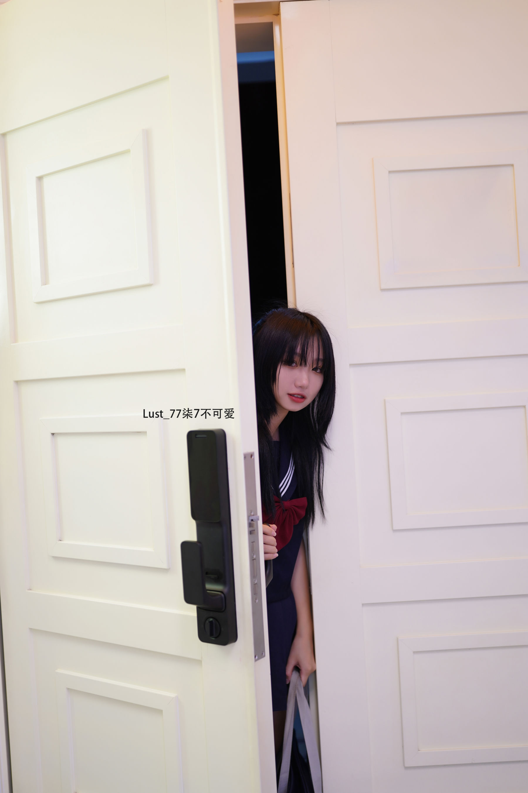 动漫博主柒柒要乖哦 – 反差JK少女 Cosplay-第8张