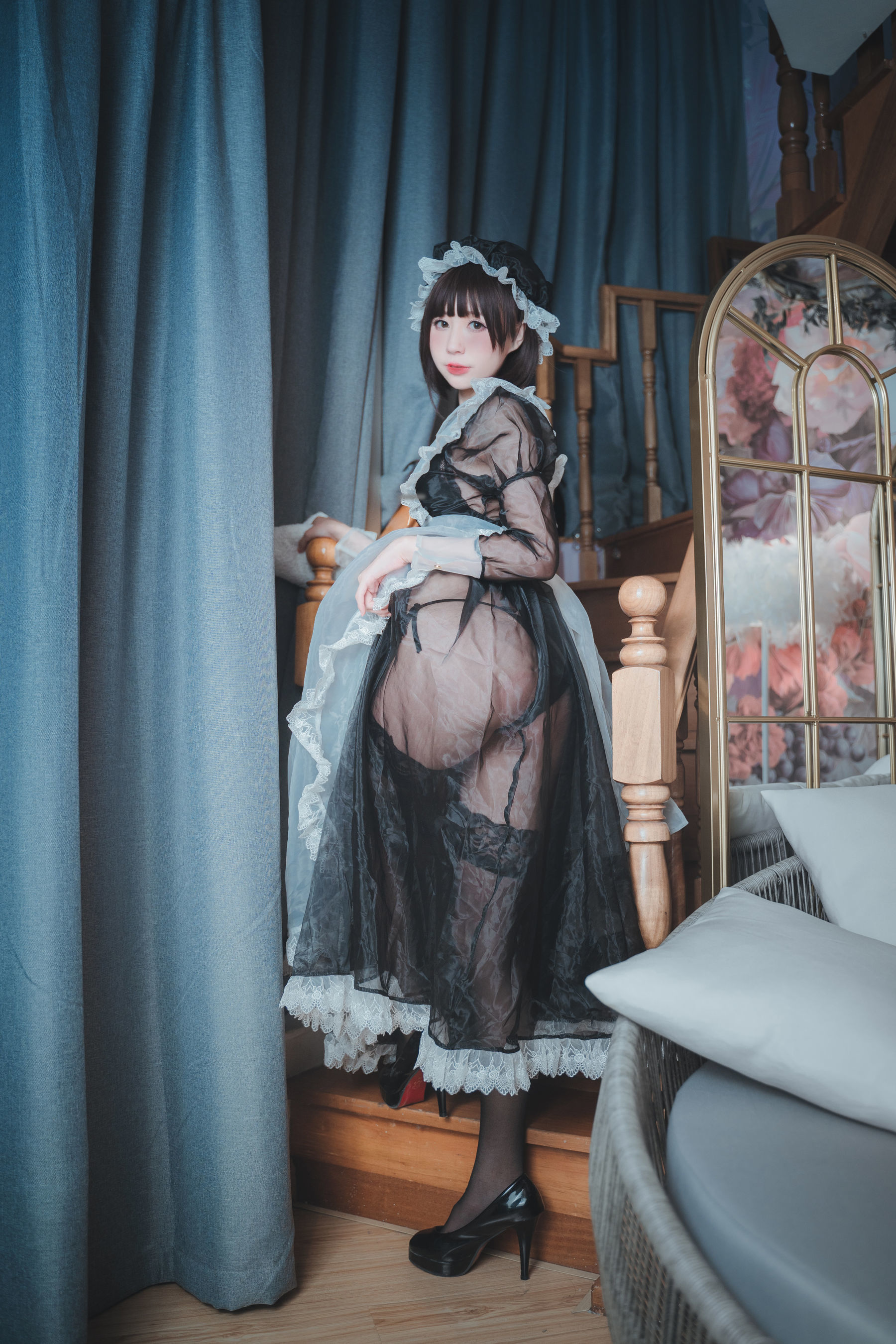 西园寺南歌 – 透明女仆 Cosplay-第22张