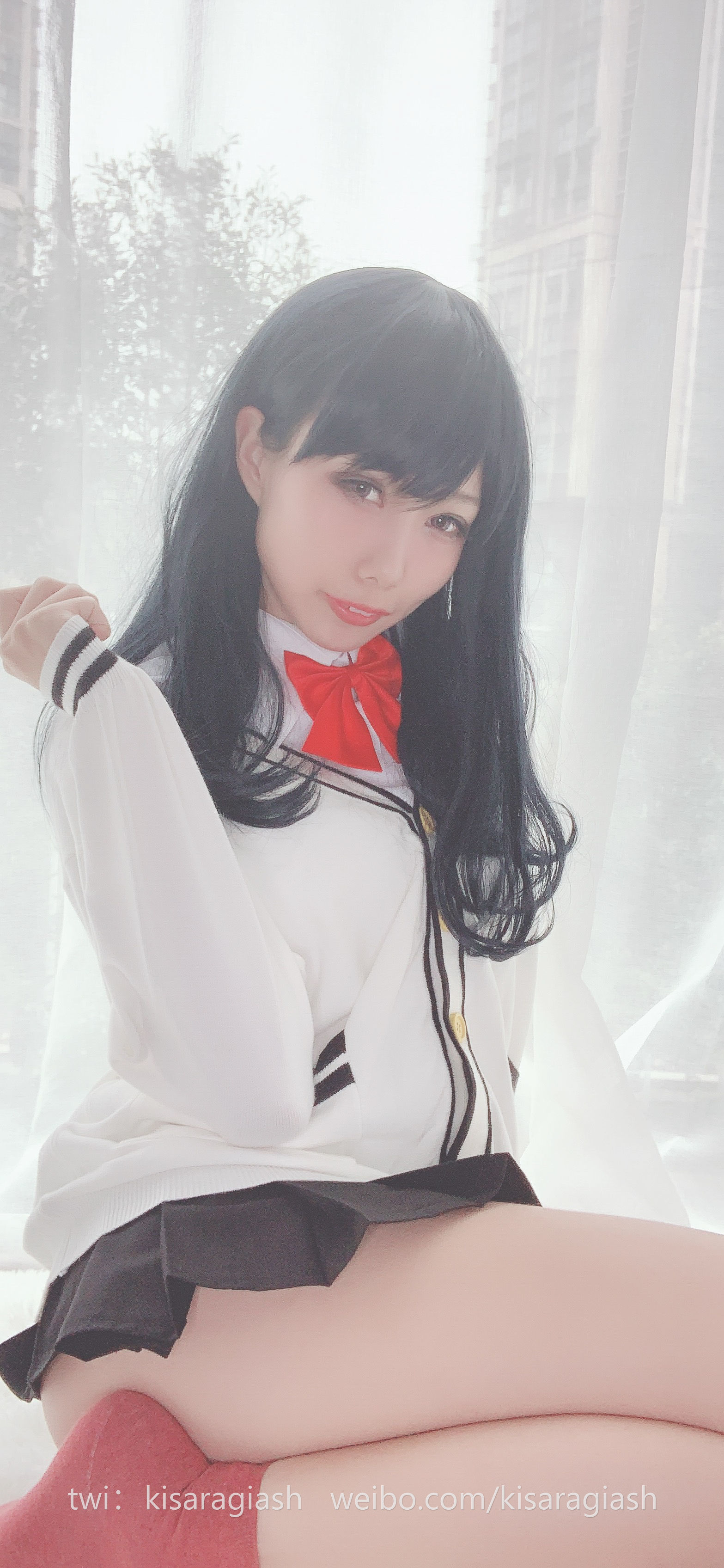 动漫博主如月灰 宝多六花 Cosplay-第1张