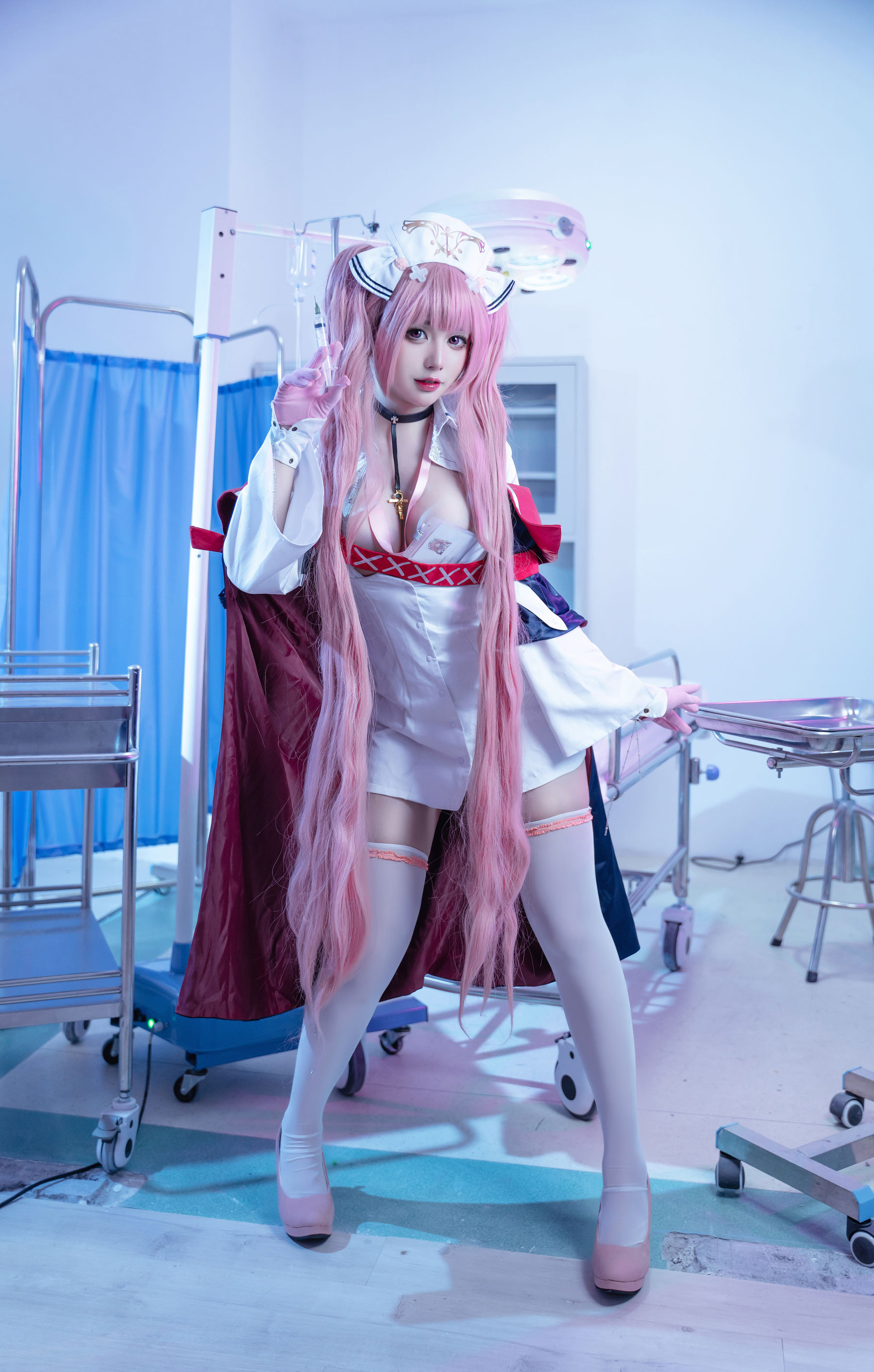 Shiroi_白井茶茶 – 碧蓝航线 英仙座护士 Cosplay-第29张