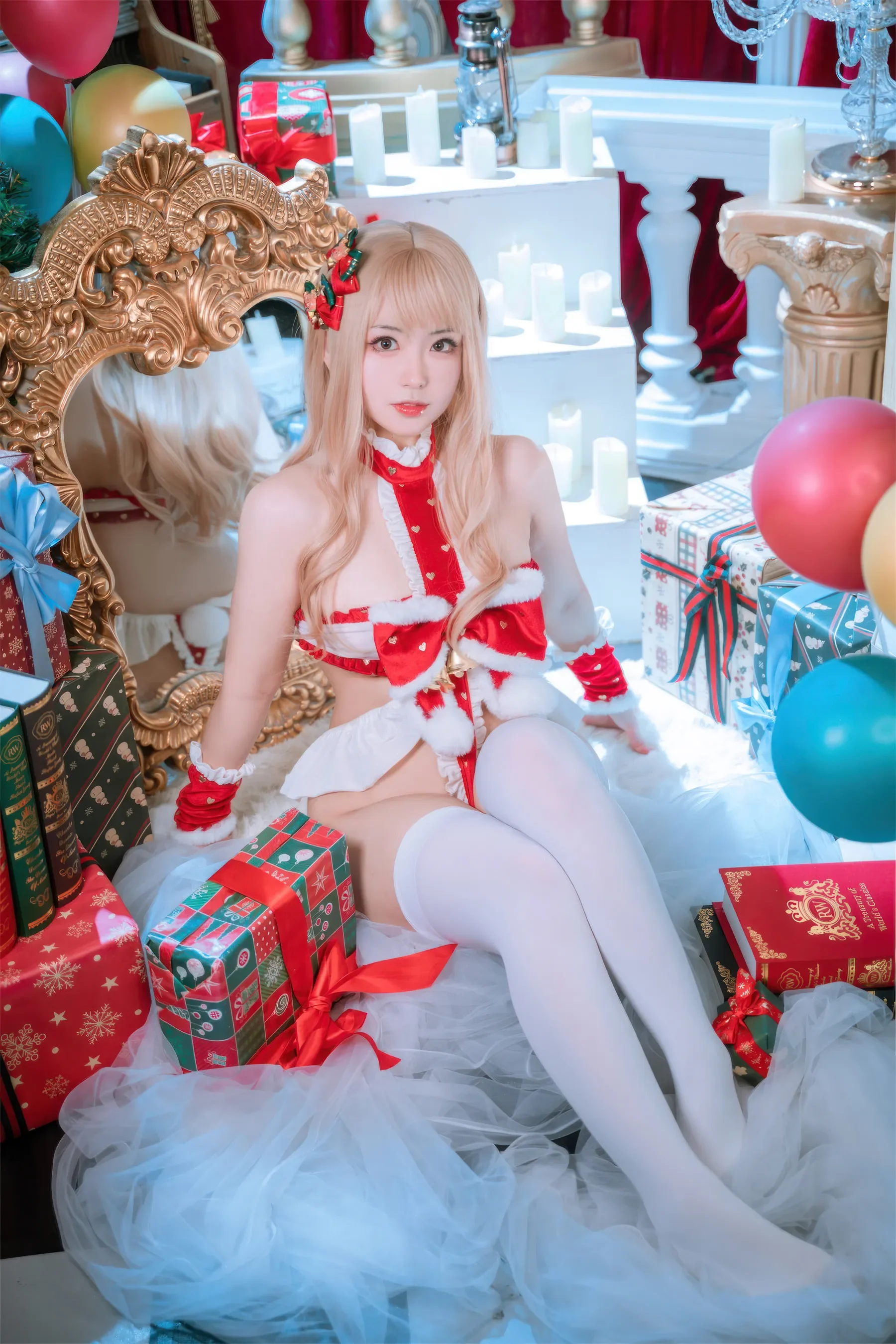 虎森森 – 圣诞精灵 Cosplay-第24张