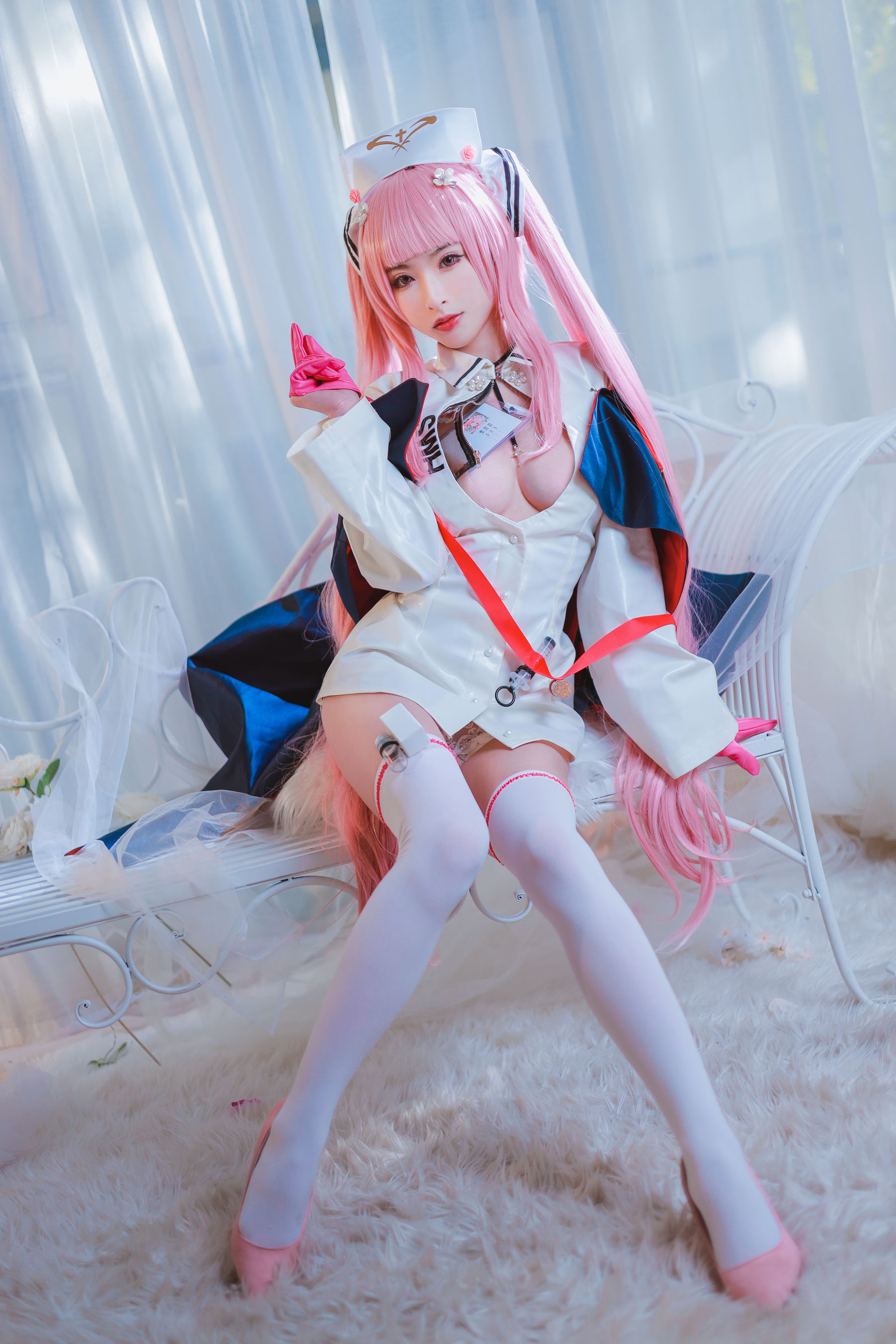 清水由乃 – 英仙座护士服 Cosplay-第33张