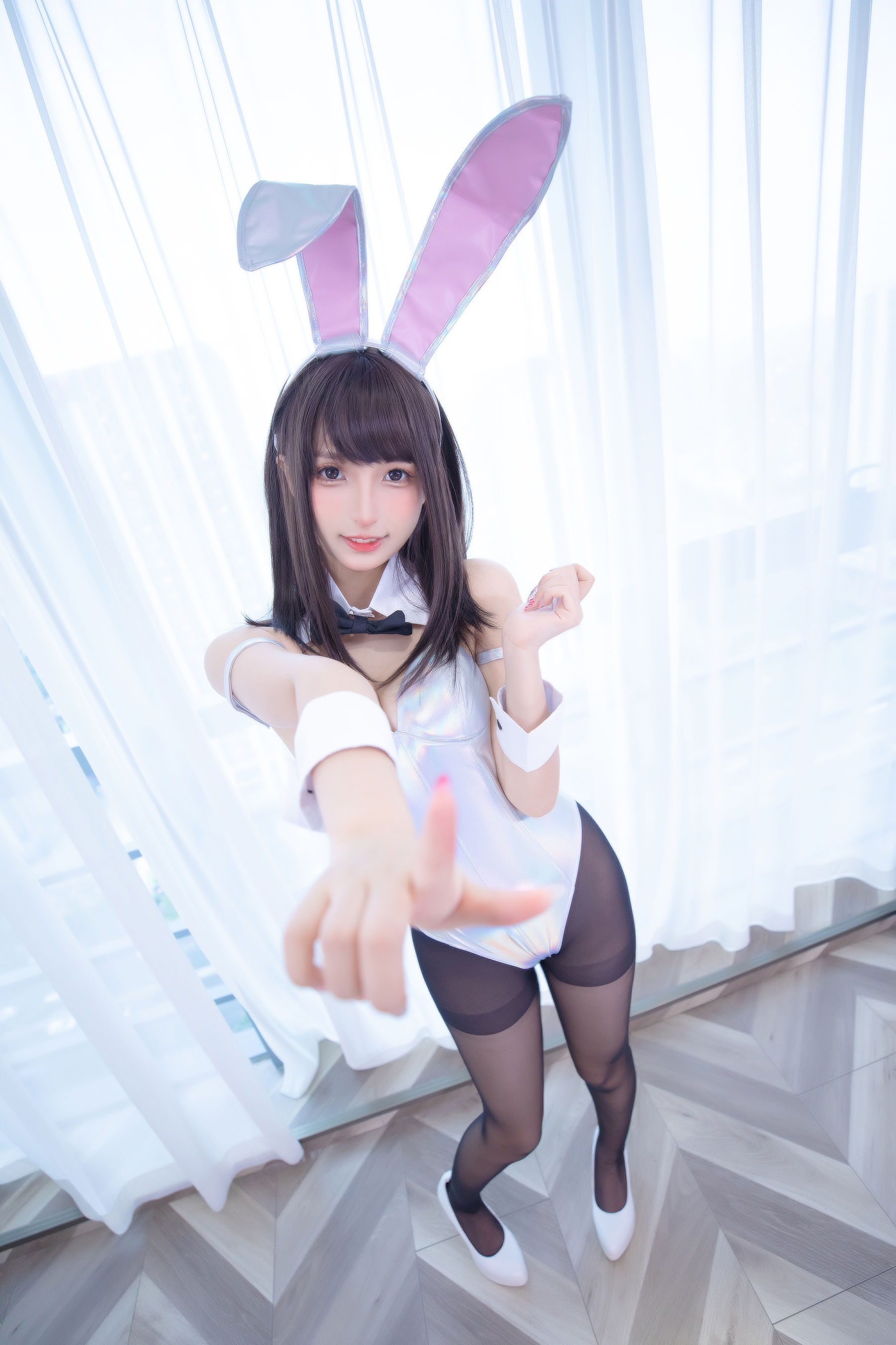 萝莉神楽板真冬之バニーバブル Cosplay-第2张