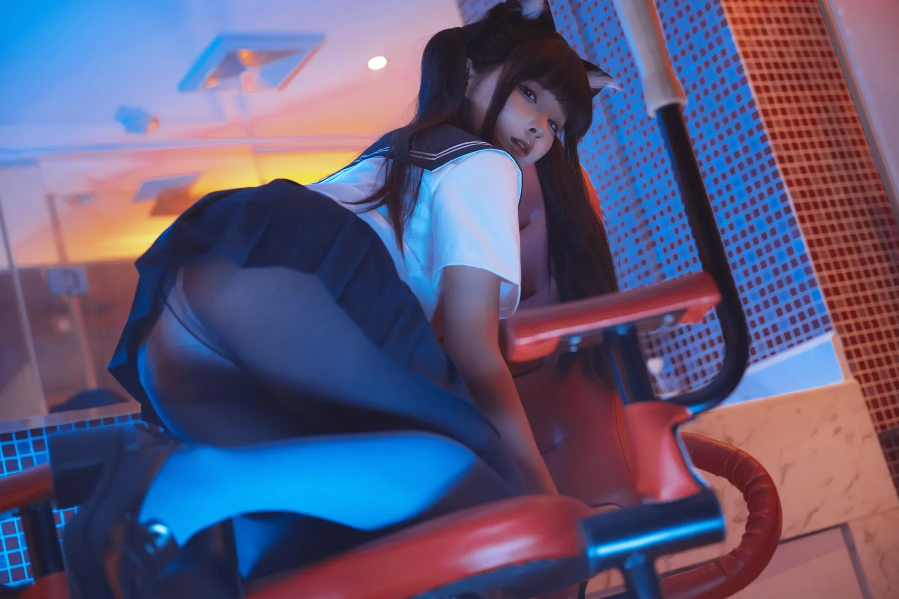 蠢沫沫 – 另一面 Cosplay-第1张