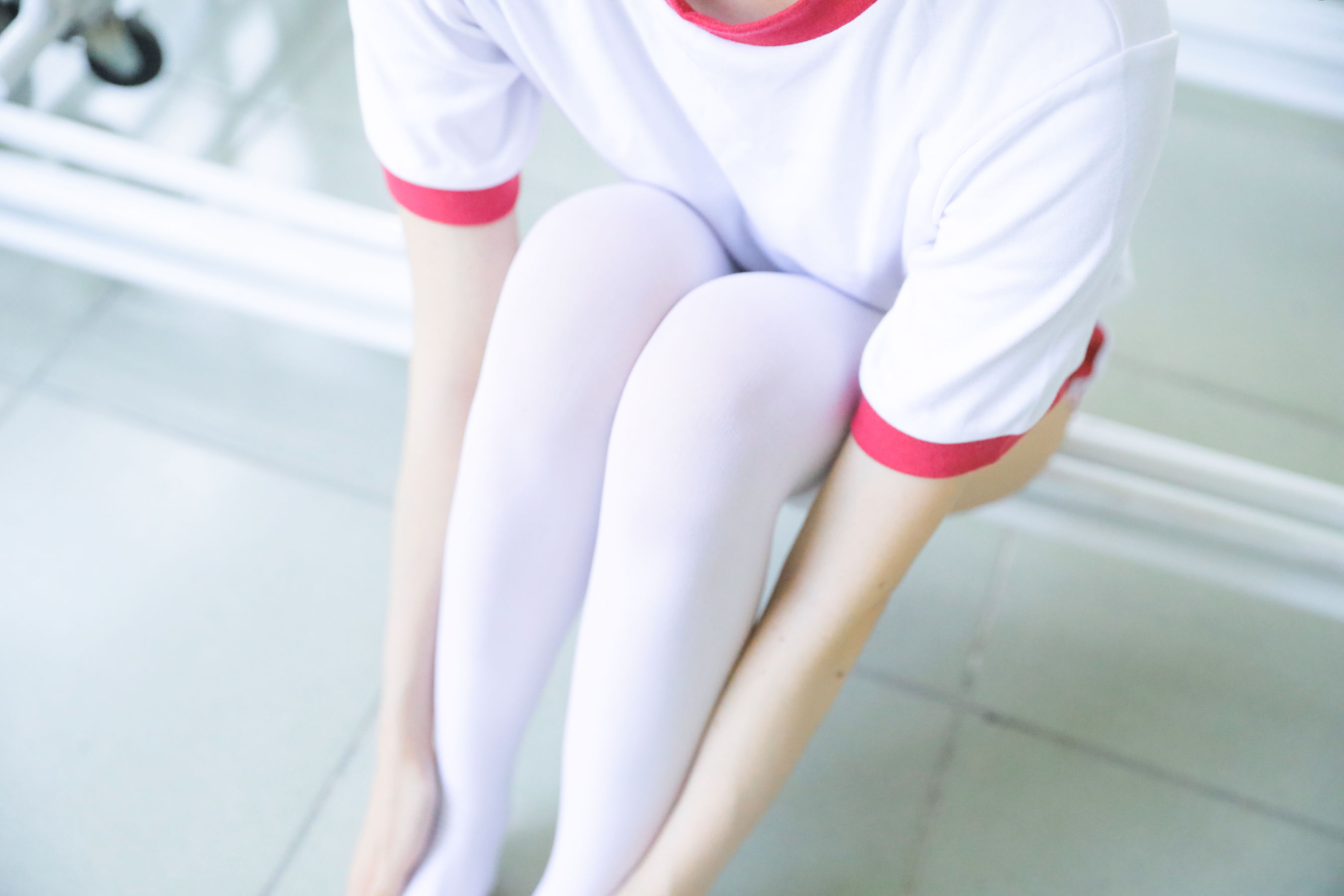[萝莉COS] 木绵绵OwO – 上体育课啦 Cosplay-第16张