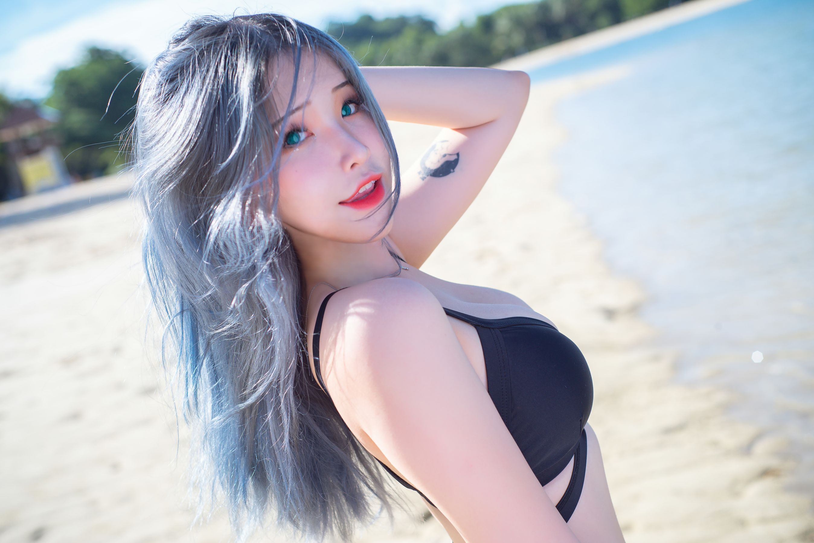 花リリ(Plant Lily) – Beach lily Cosplay-第6张