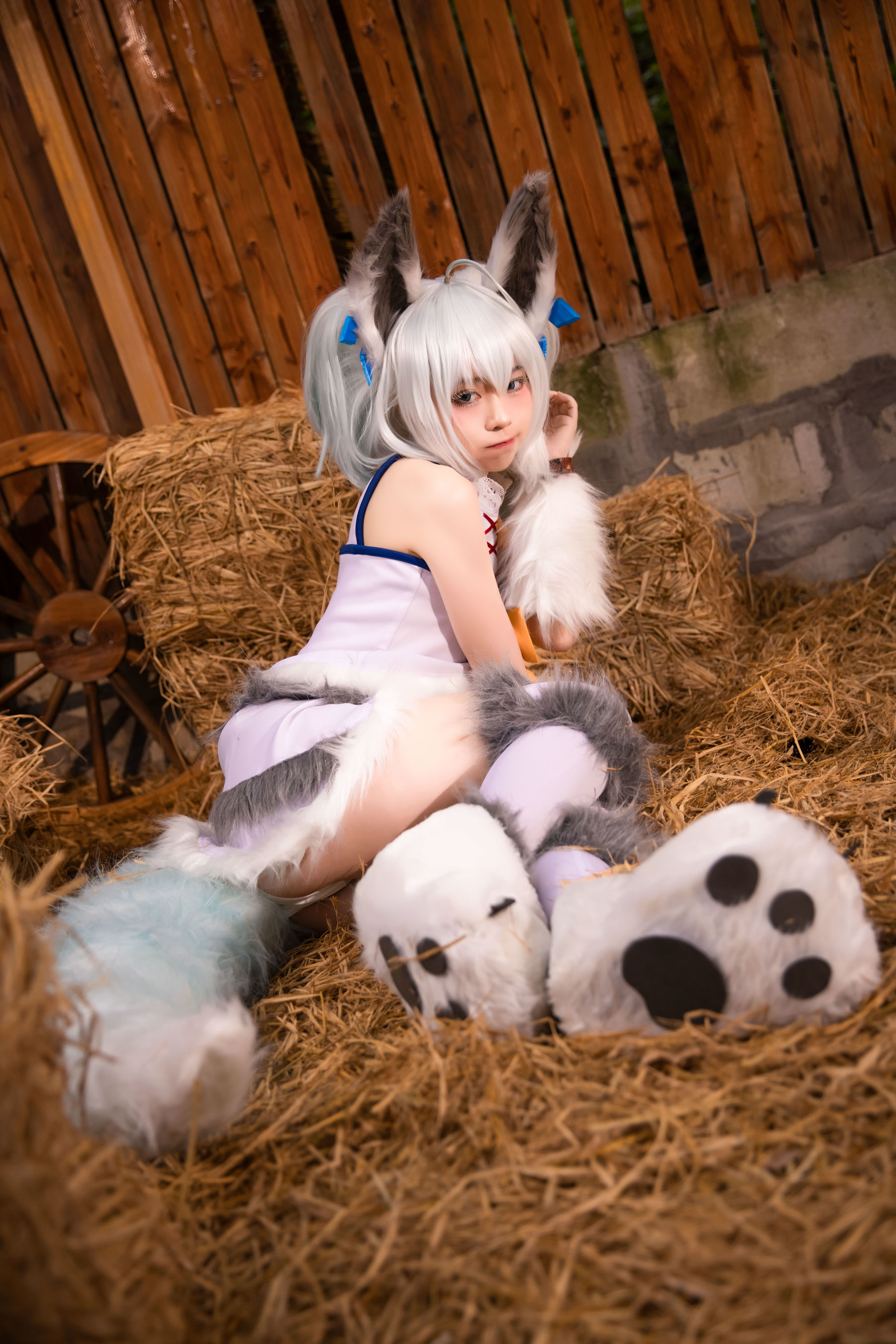 动漫博主G44不会受伤 – 地牢刹那常服 Cosplay-第32张