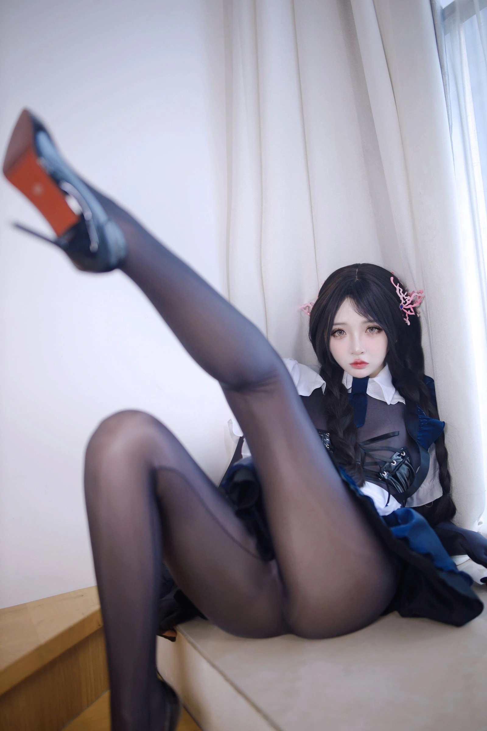 疯猫ss – 七了个三 女仆特工 Cosplay-第19张
