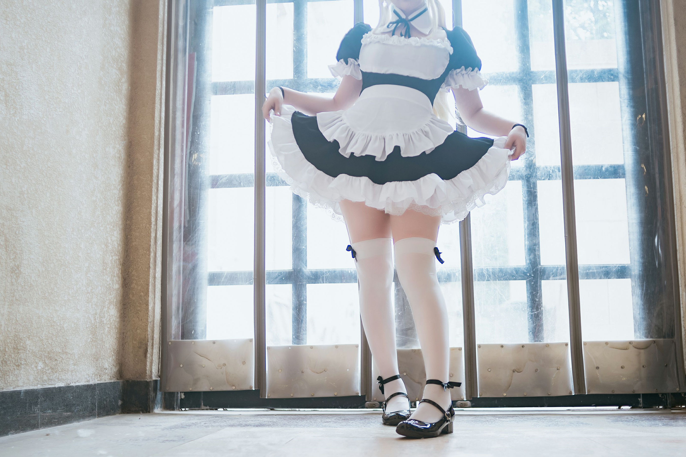皮皮奶可可爱了啦 – 柏崎星奈女仆 Cosplay-第9张