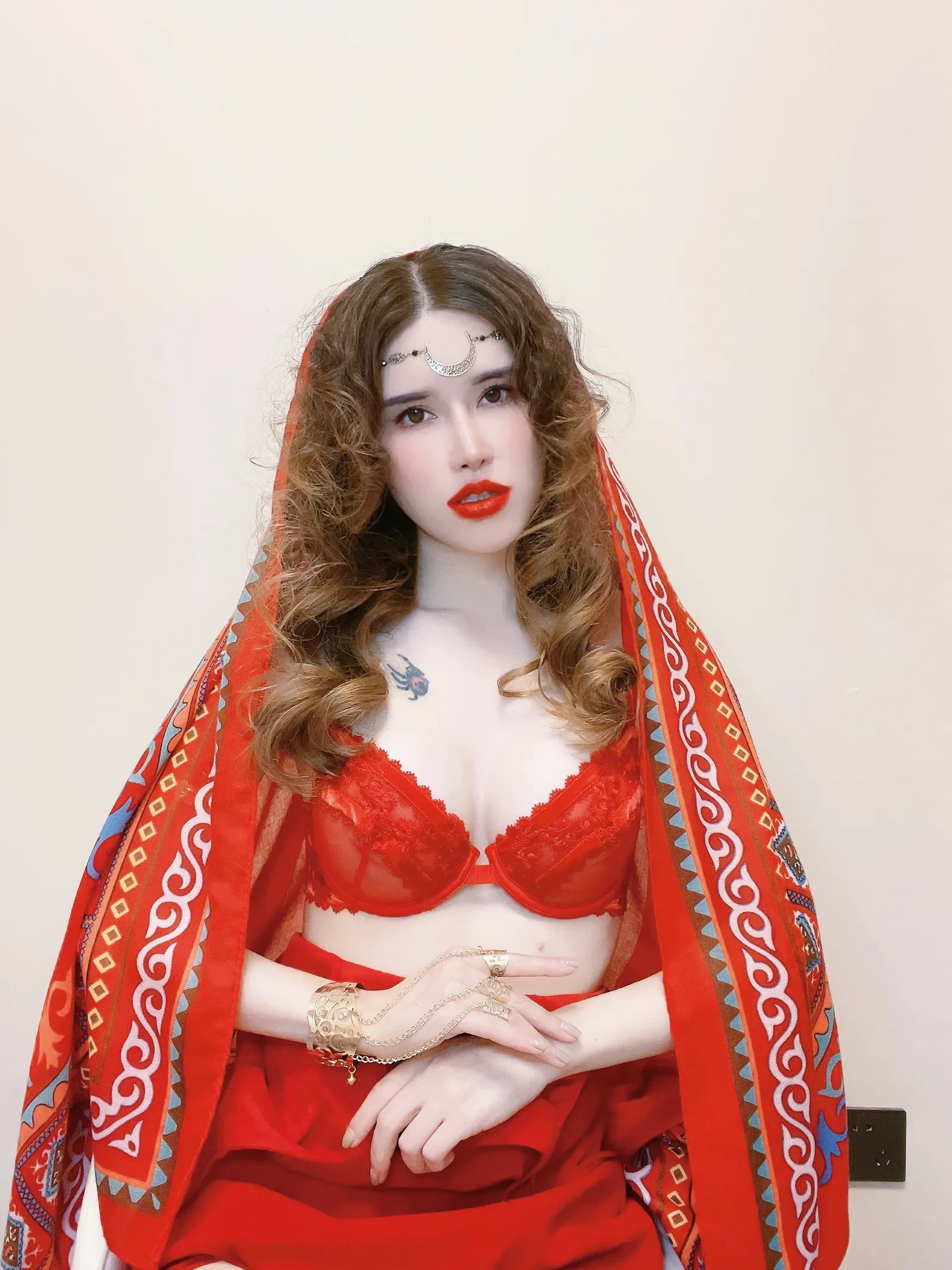 鹿八岁baby – 西域姑娘 Cosplay-第25张