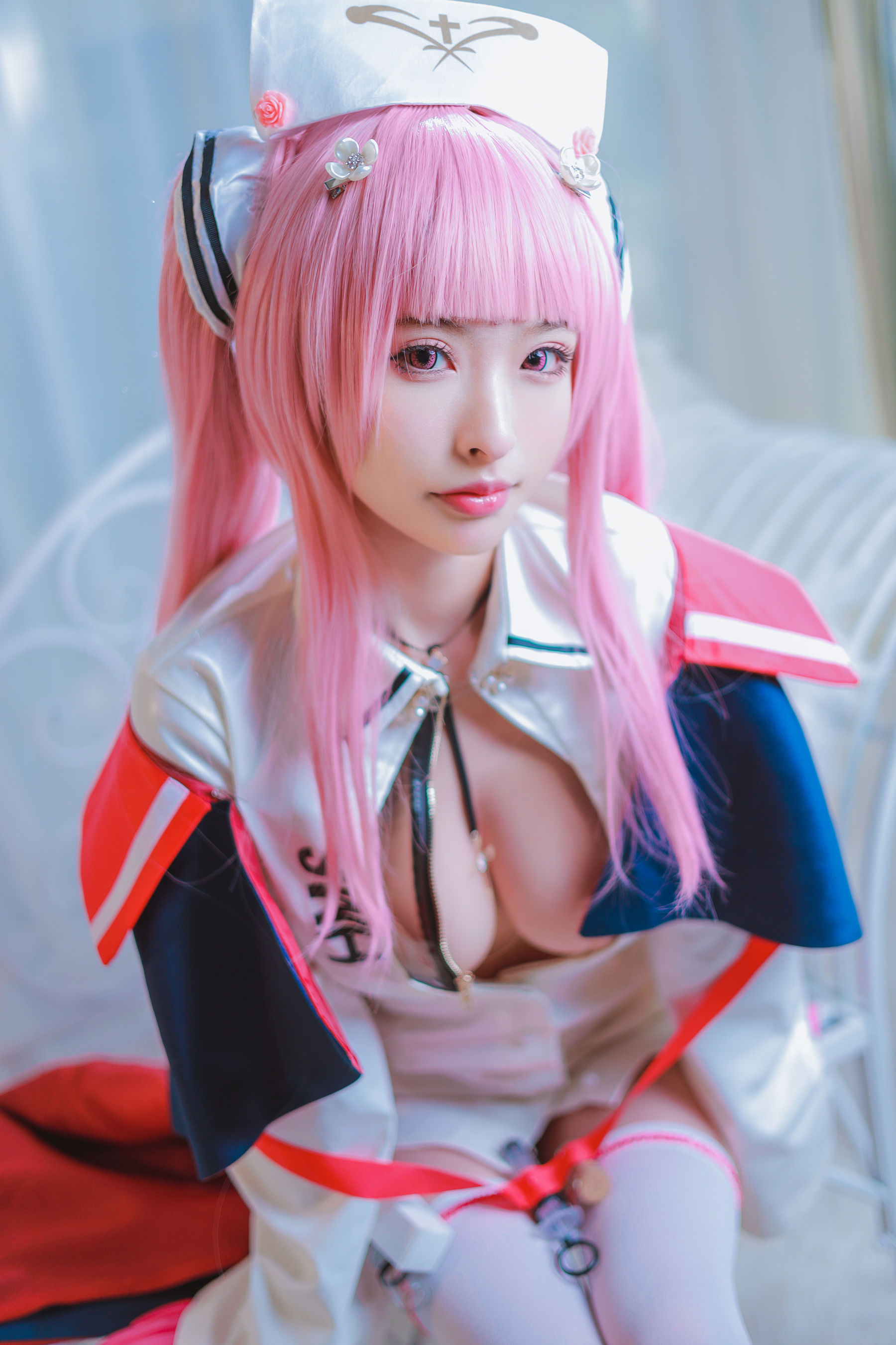 清水由乃 – 英仙座护士服 Cosplay-第16张