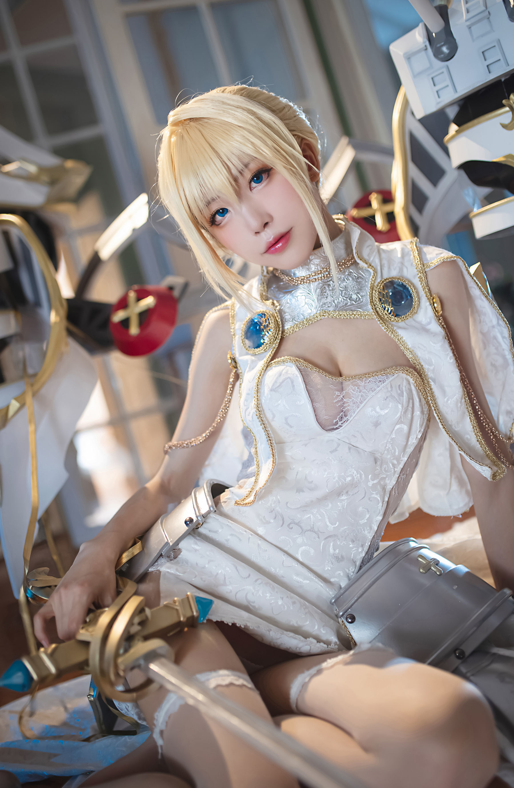 动漫博主水淼aqua – 圣女贞德 Cosplay-第39张