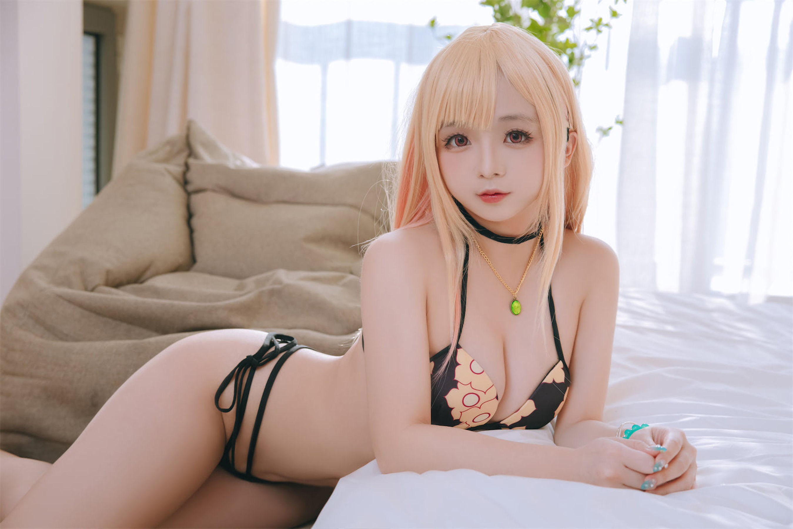 Cosplay日奈娇 – 更衣人偶喜多川海梦泳装 Cosplay-第6张