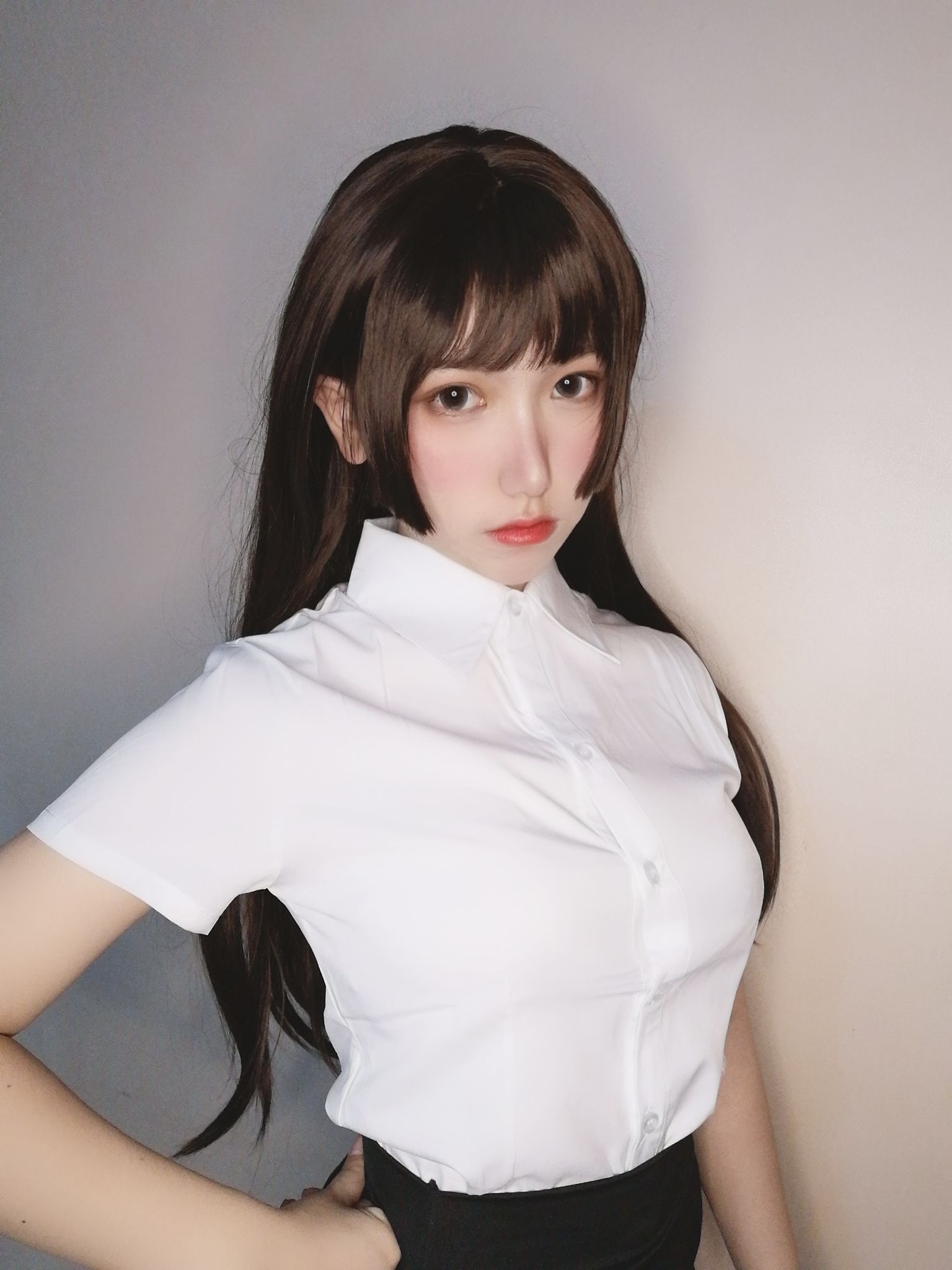 [Cosplay写真] 芋圆侑子SJ_ – 醉酒小秘书 Cosplay-第14张