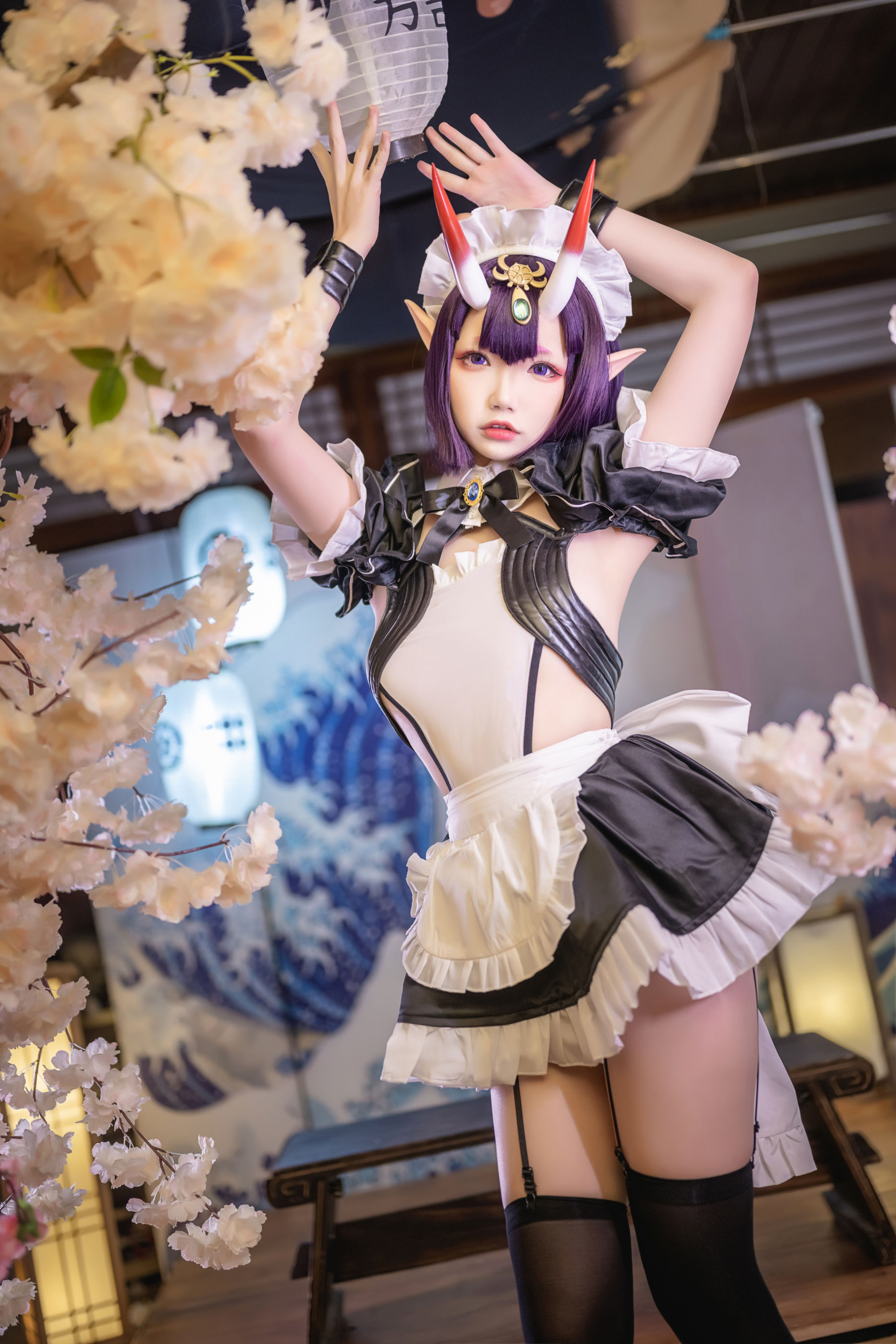 Yuki亭 – Shuten Douji Maid Cosplay-第5张