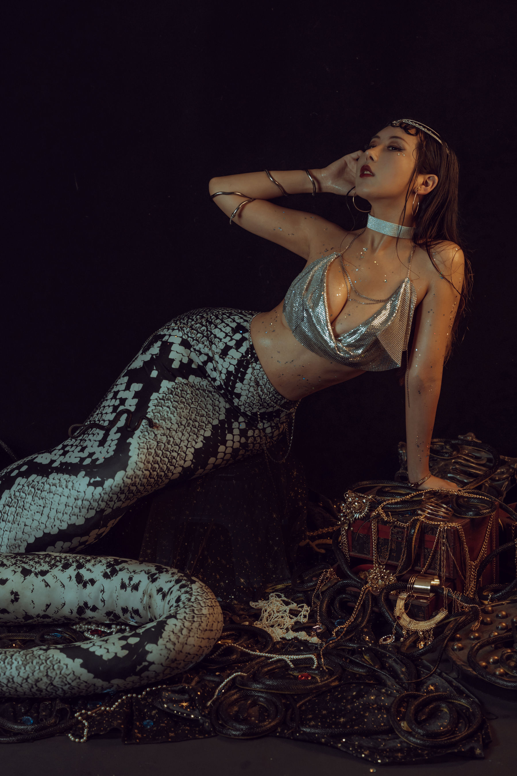 Peach milky – Snake Princess Cosplay-第11张