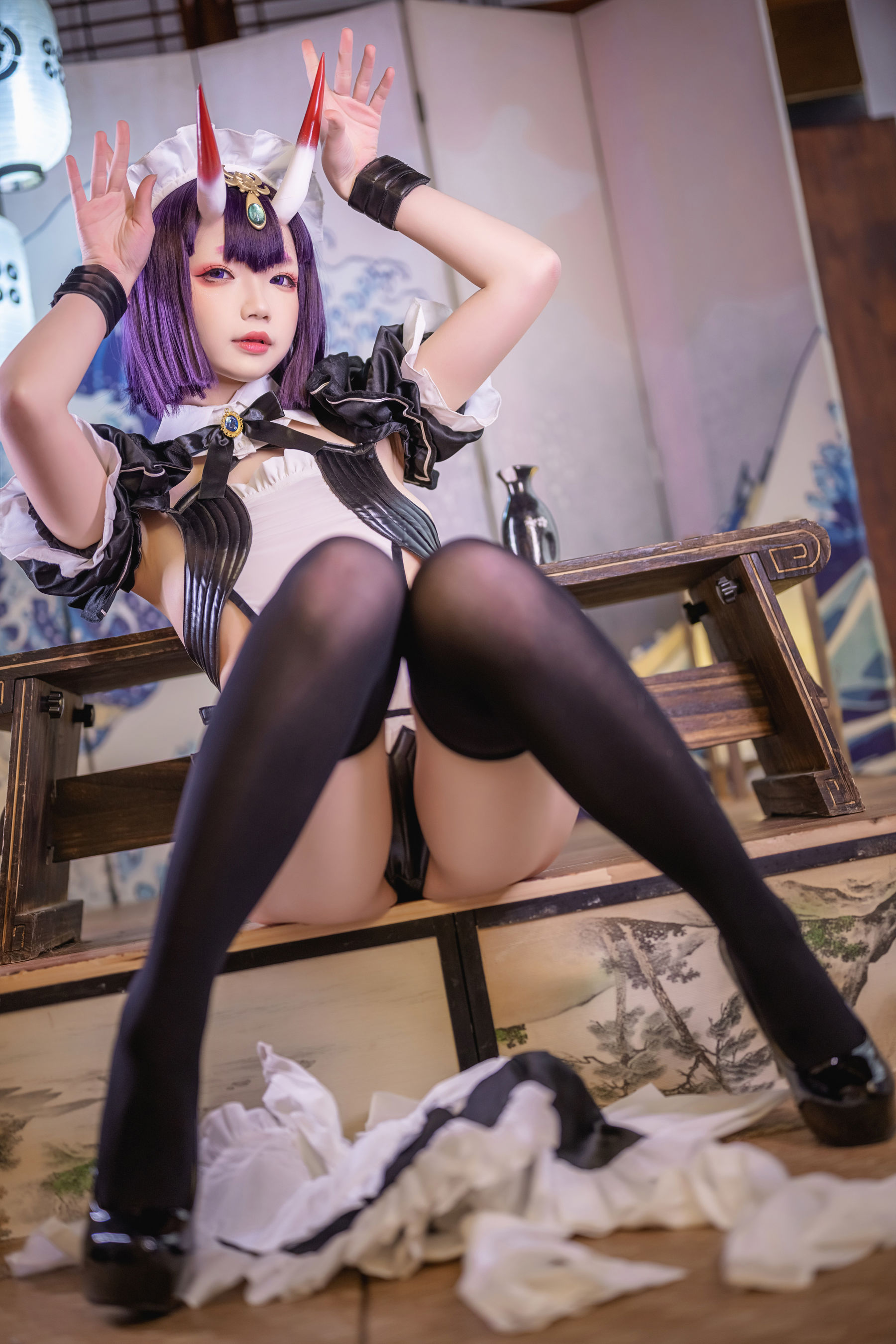 Yuki亭 – Shuten Douji Maid Cosplay-第2张
