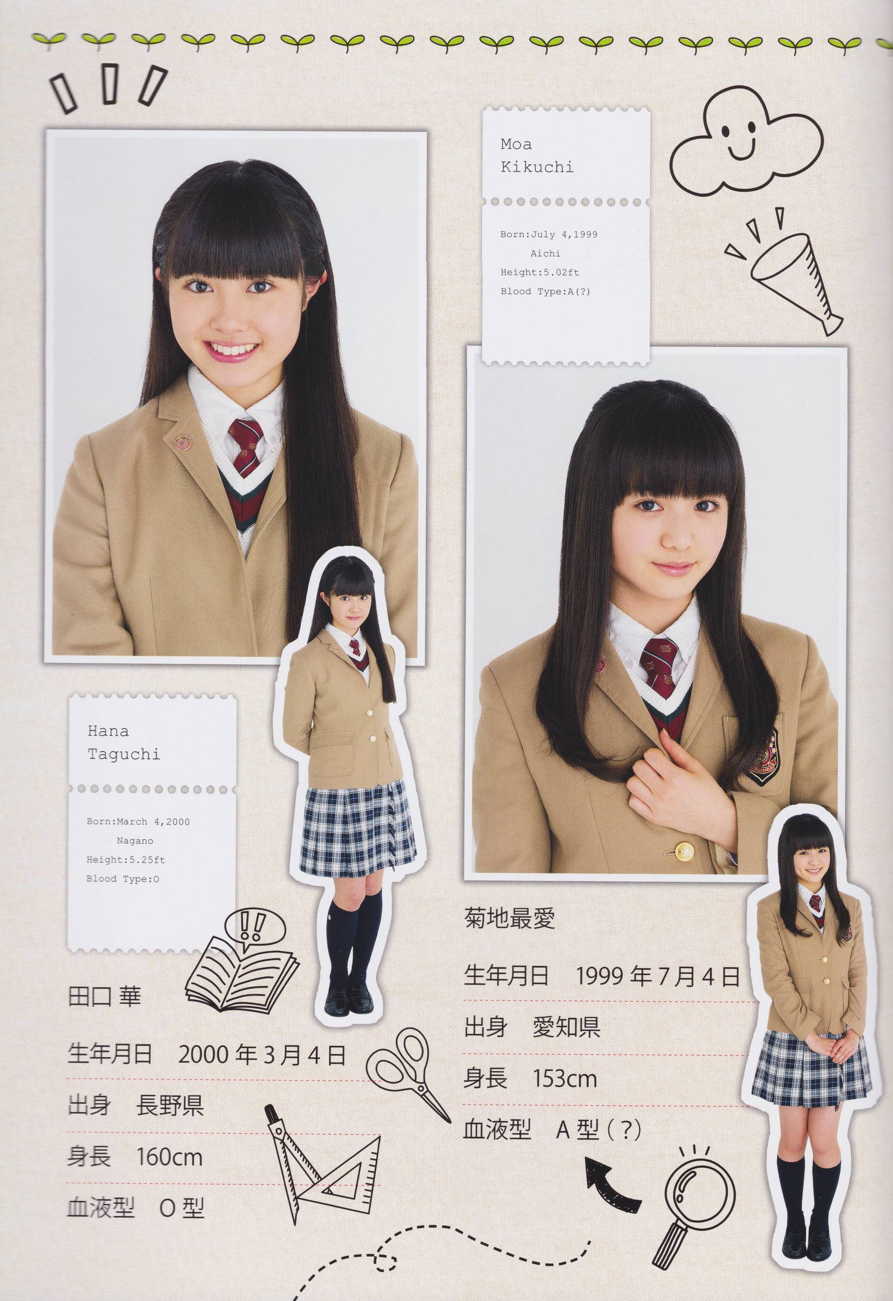 さくら学院 菊地最愛 水野由結 田口華 野津友那乃 2015年3月 卒業 Cosplay-第3张