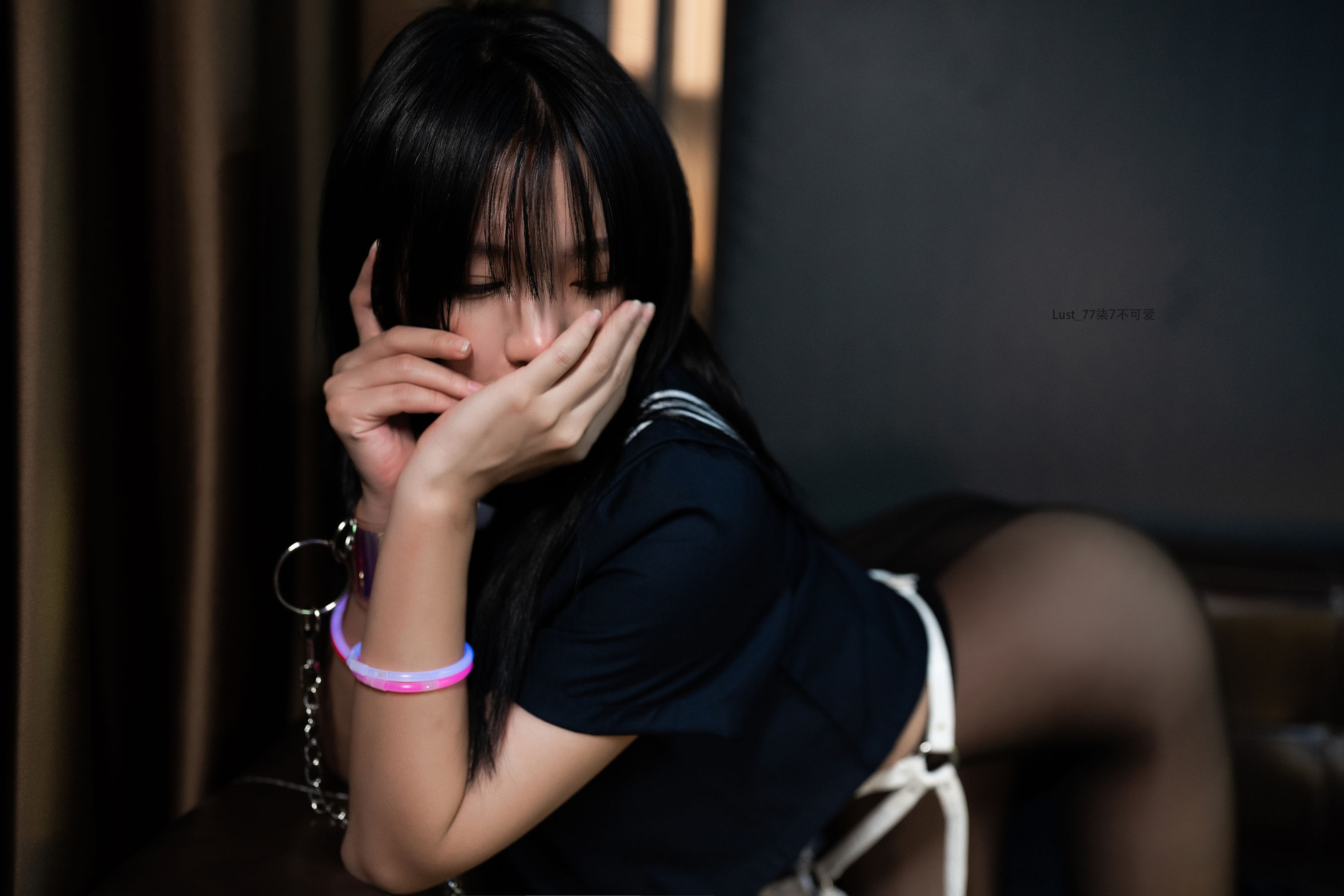 动漫博主柒柒要乖哦 – 反差JK少女 Cosplay-第176张