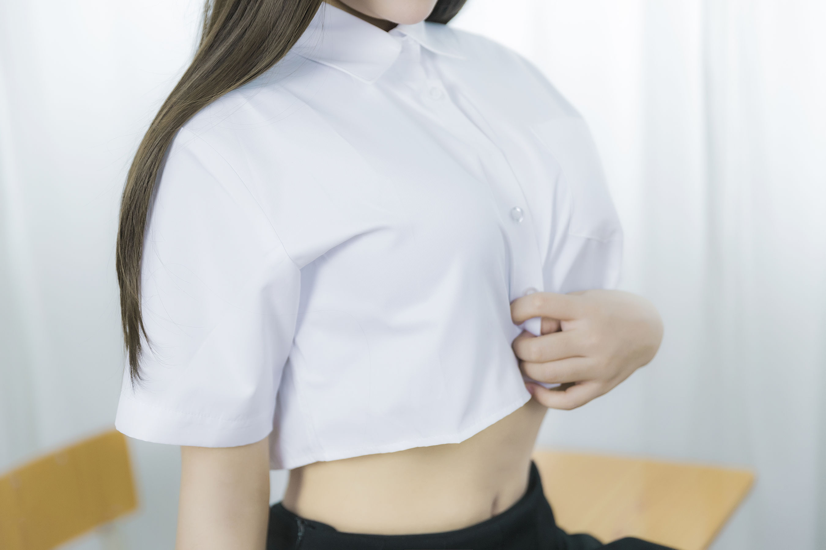 二次元妹子抱走莫子aa 等你下课 Cosplay-第31张