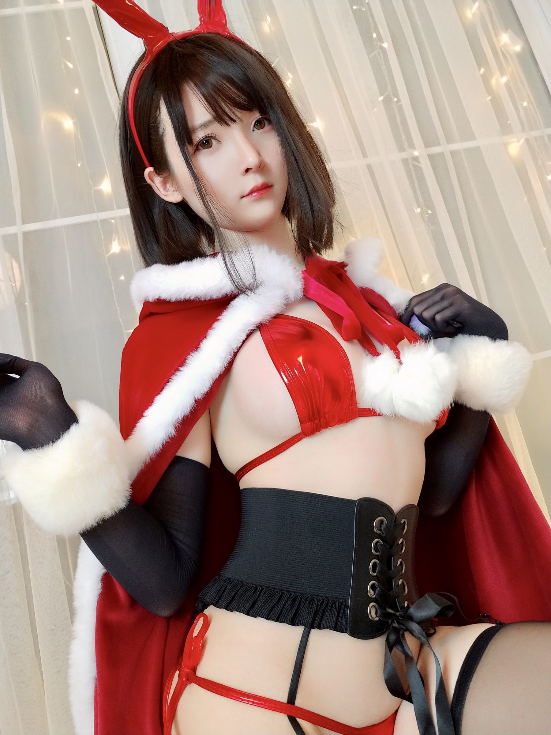 一小央泽 圣诞兔 Cosplay-第2张