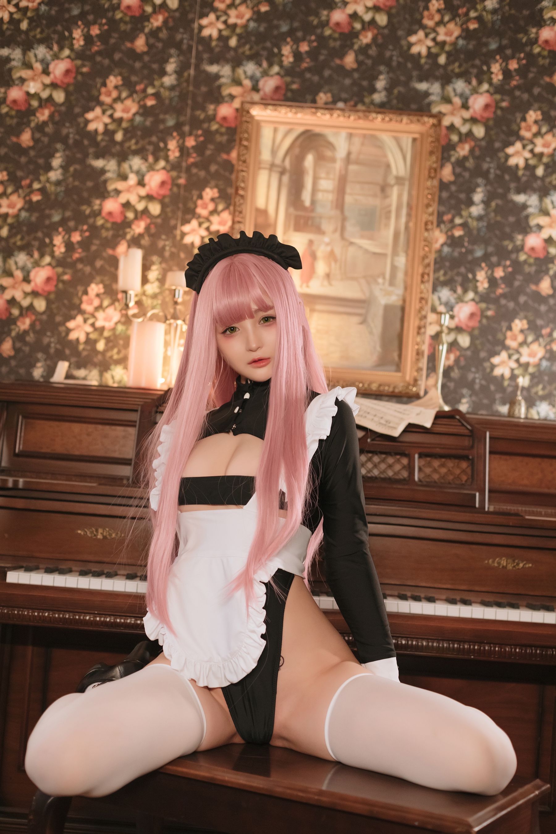 桜井宁宁 – 复古女仆 Cosplay-第4张