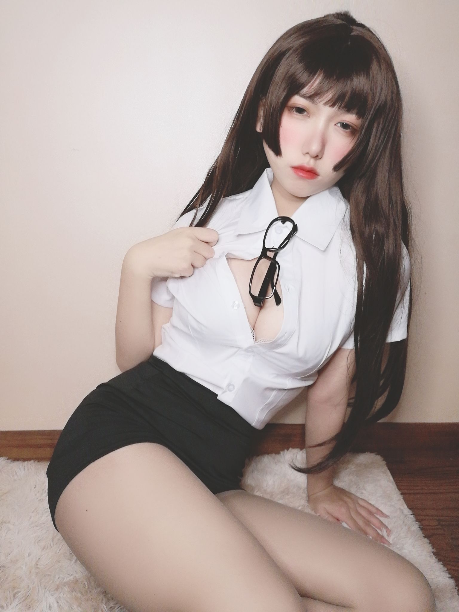 [Cosplay写真] 芋圆侑子SJ_ – 醉酒小秘书 Cosplay-第18张