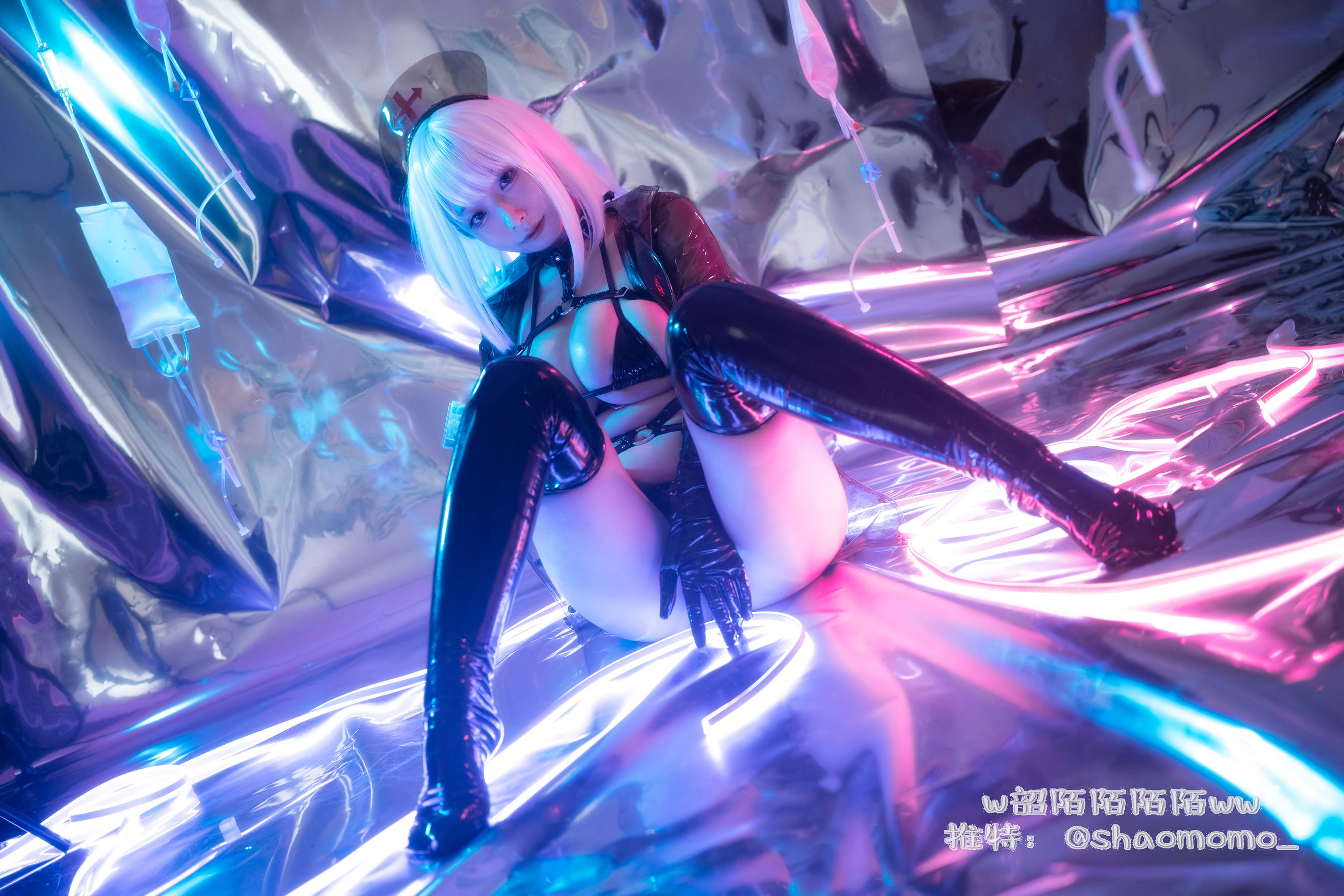 Cosplay美女韶陌陌 – 透明护士 Cosplay-第6张