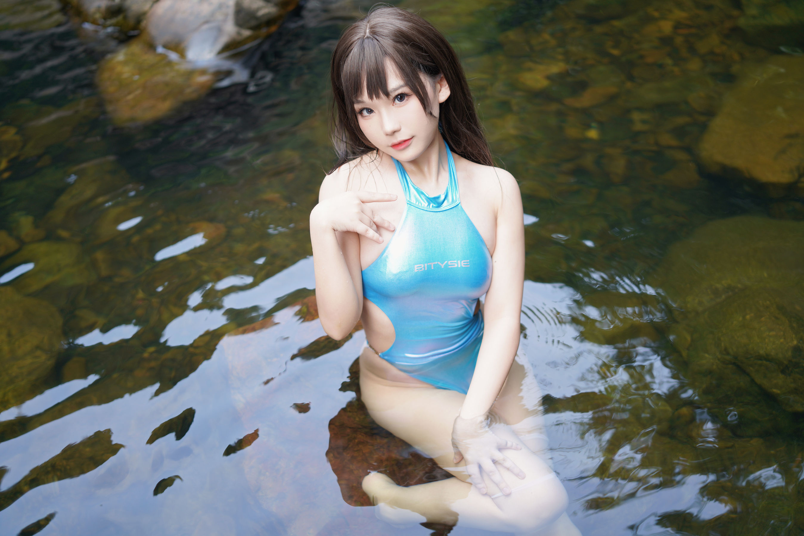 七七娜娜子 – 竞泳 Cosplay-第33张