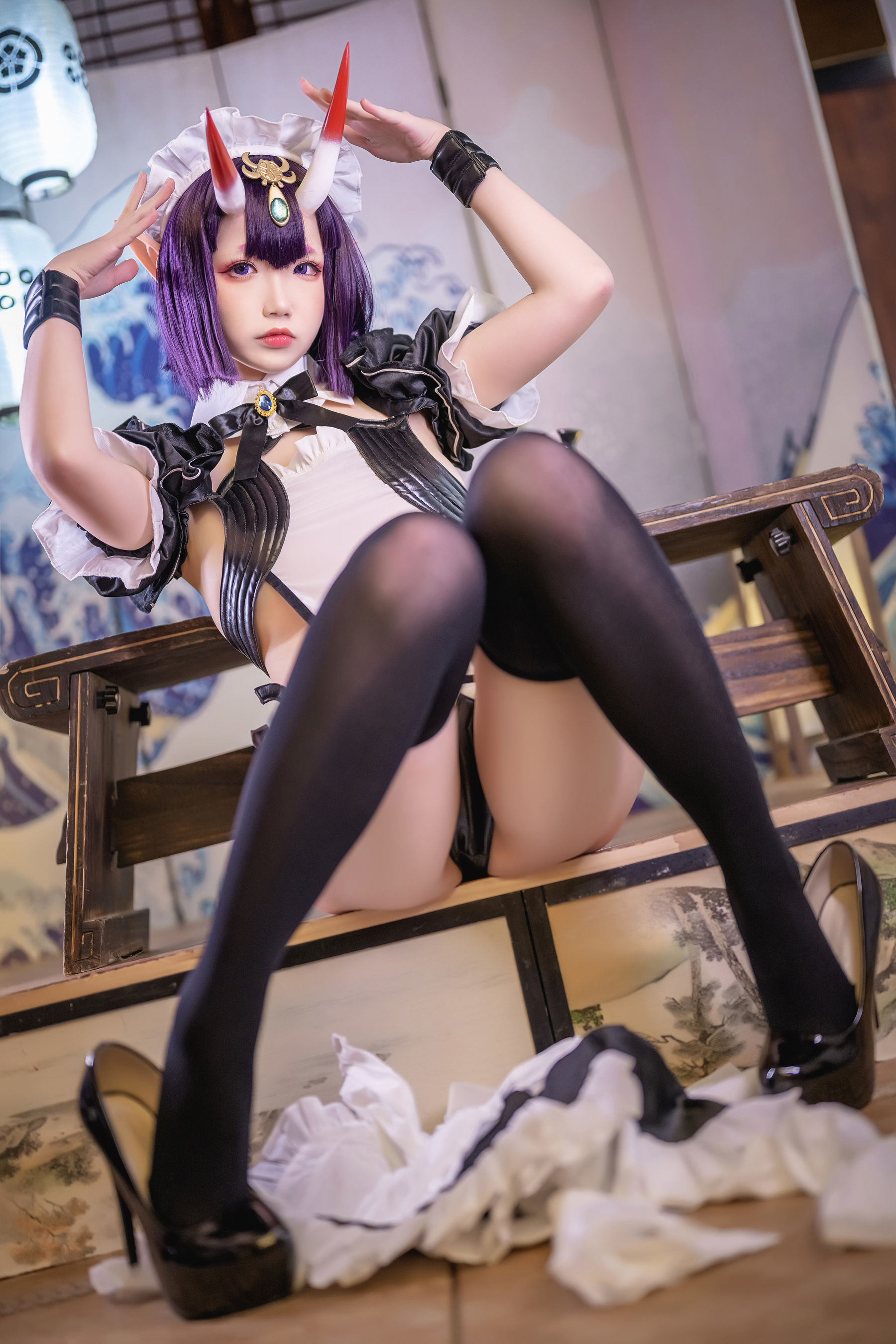 Yuki亭 – Shuten Douji Maid Cosplay-第3张