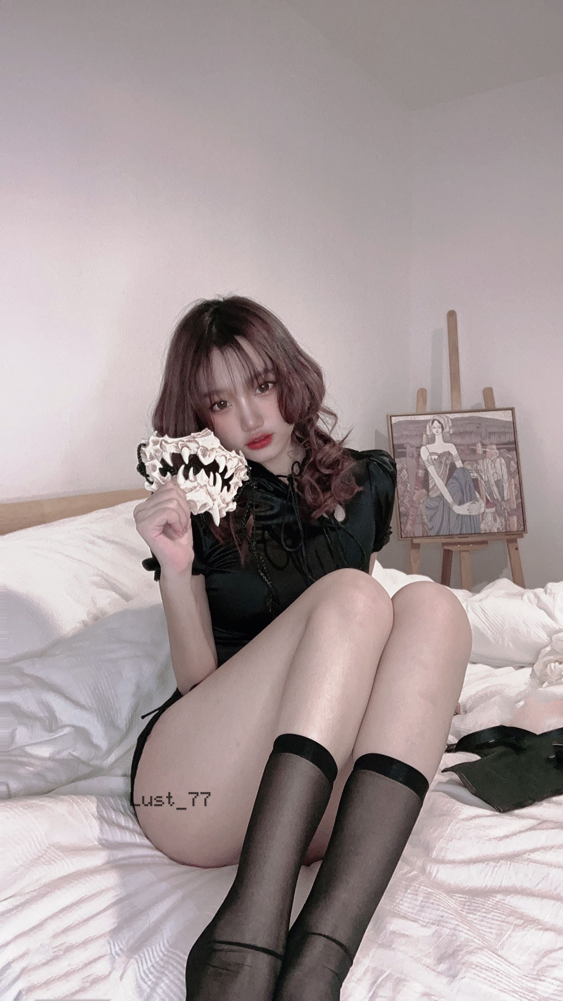 动漫博主柒柒要乖哦 – 辣妹旗袍 Cosplay-第11张