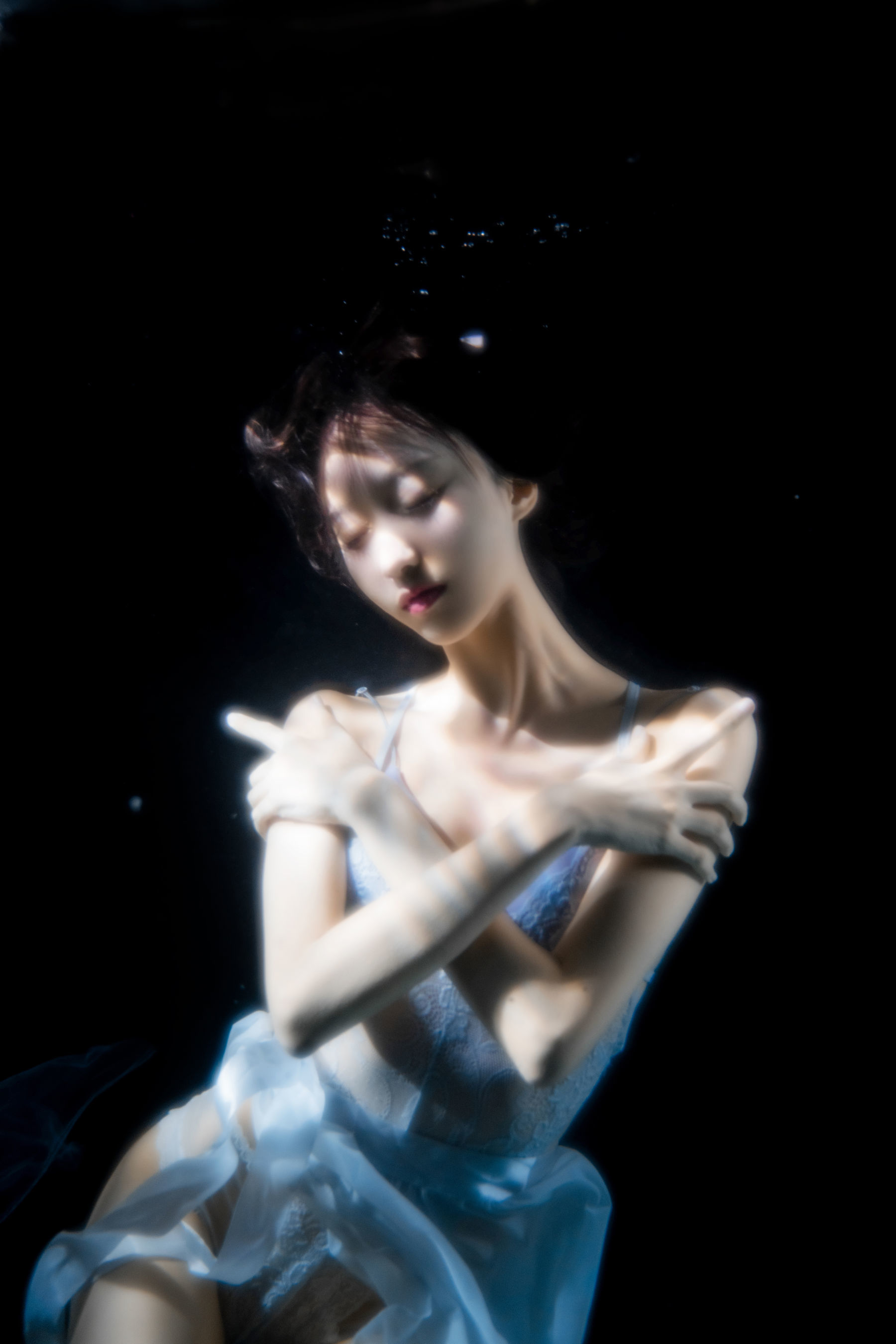 萌系小姐姐木绵绵OwO – 清澈水下 Cosplay-第15张