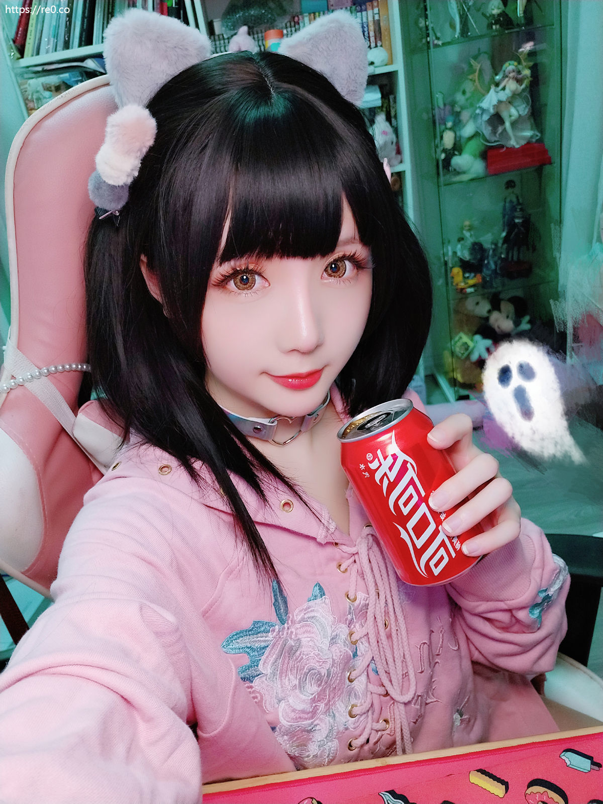 [萝莉COS] 星之迟迟 VOL.04 元气女仆包 Cosplay-第3张