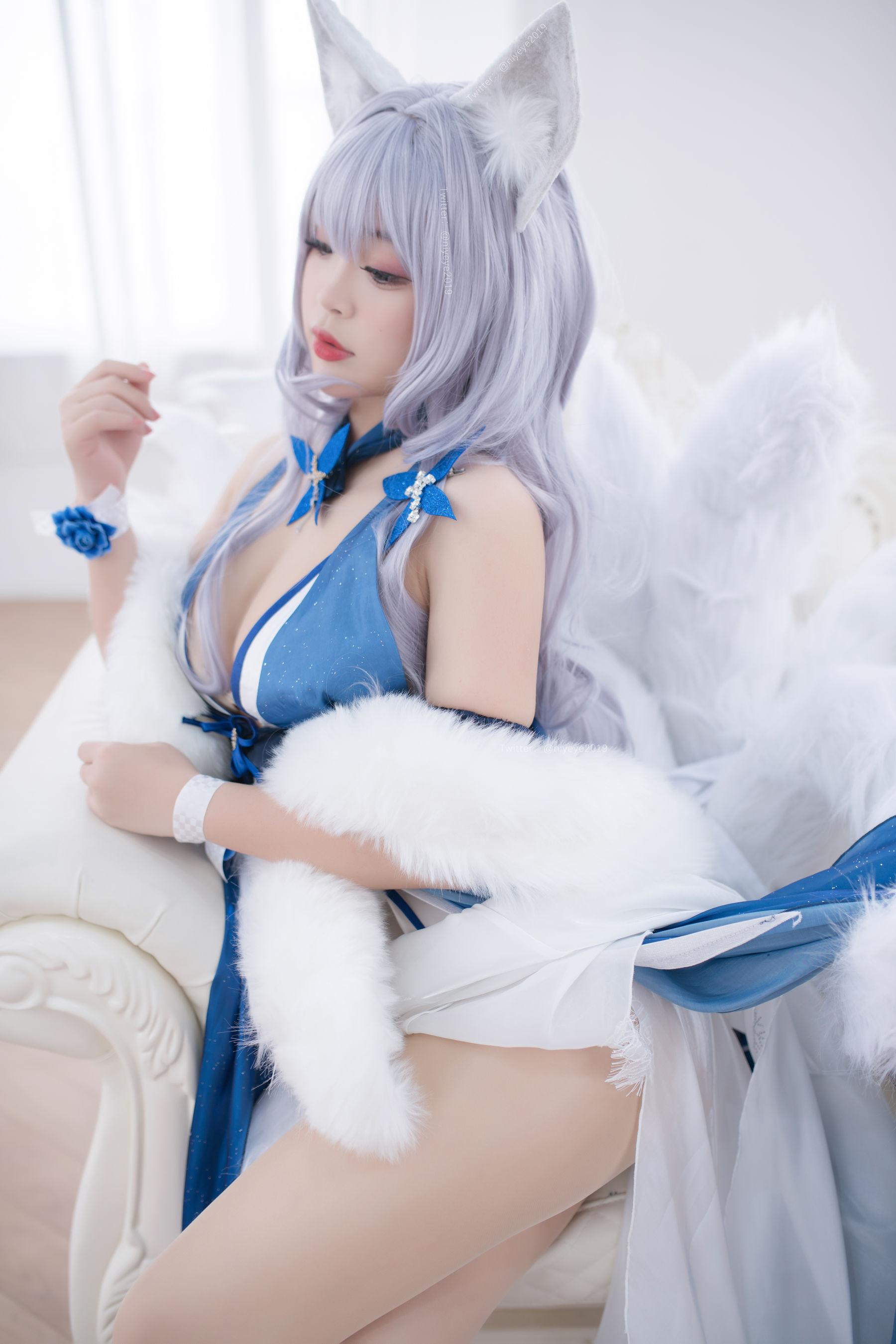 萌系小姐姐-白烨- – 信浓睡衣诱惑 Cosplay-第6张