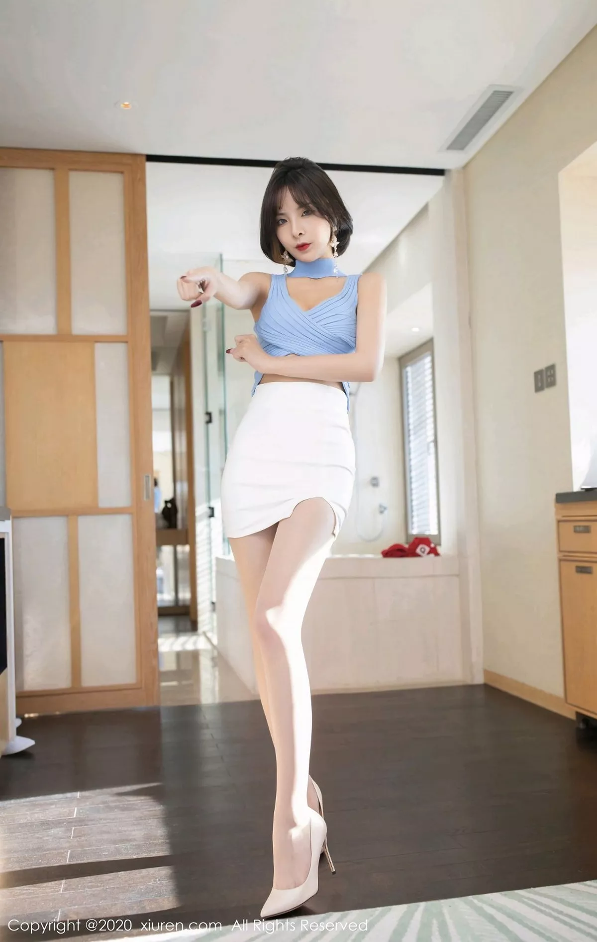 [XiuRen秀人网]第2876期陈小喵写真  第6张-《94零社区》